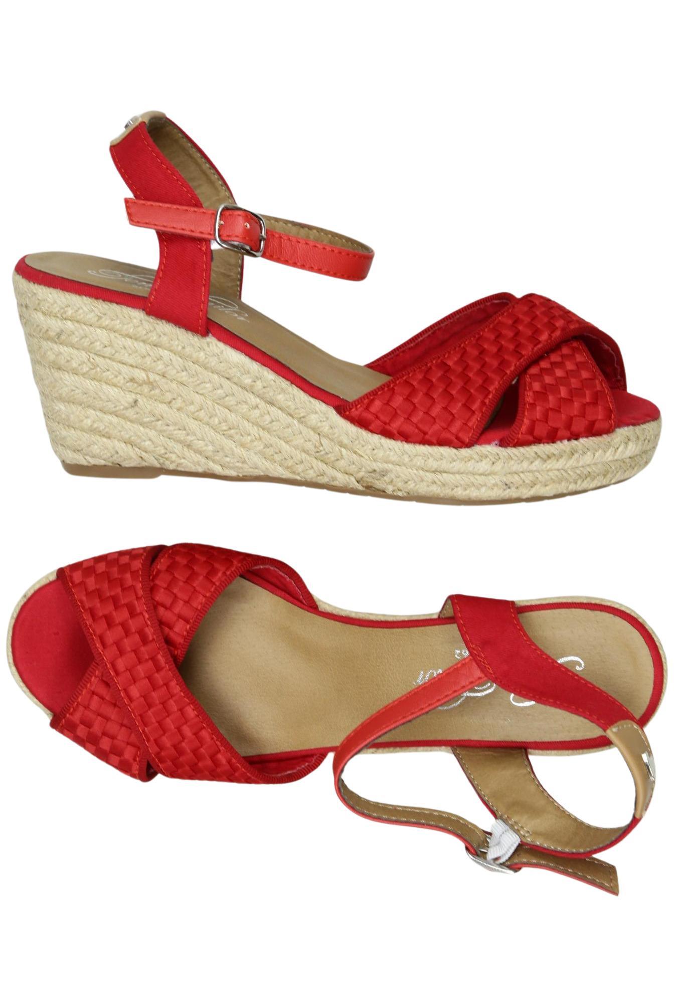 

Tom Tailor Damen Sandale, rot, Gr. 39