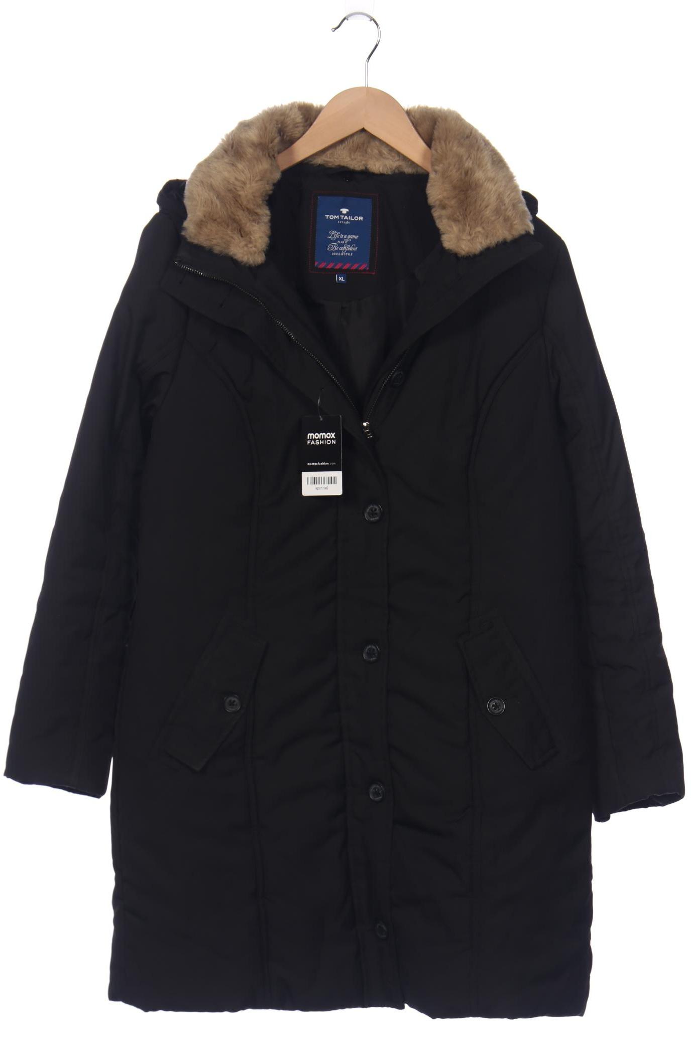 

Tom Tailor Damen Mantel, schwarz, Gr. 44