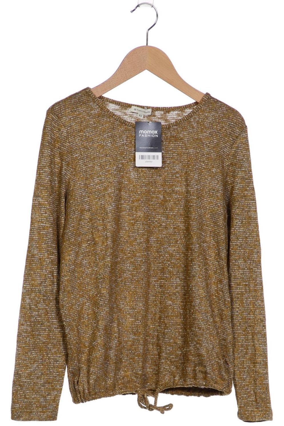 

Tom Tailor Damen Langarmshirt, grün, Gr. 34