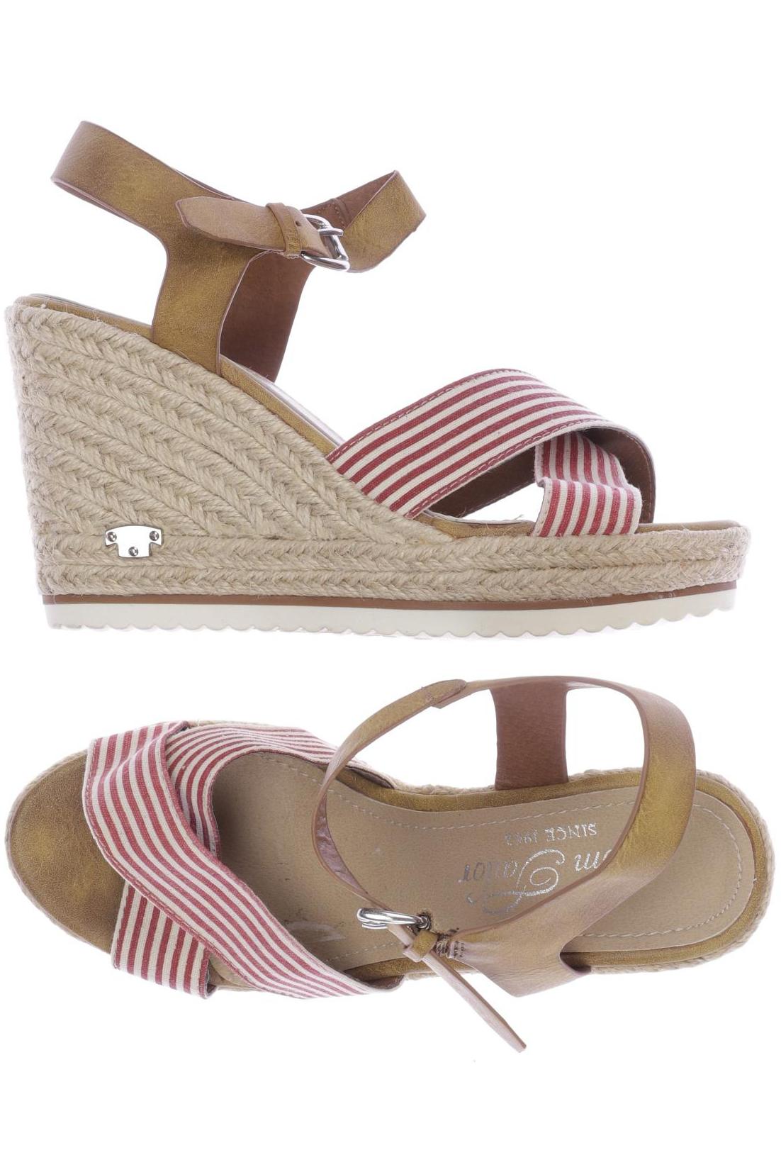

Tom Tailor Damen Sandale, beige