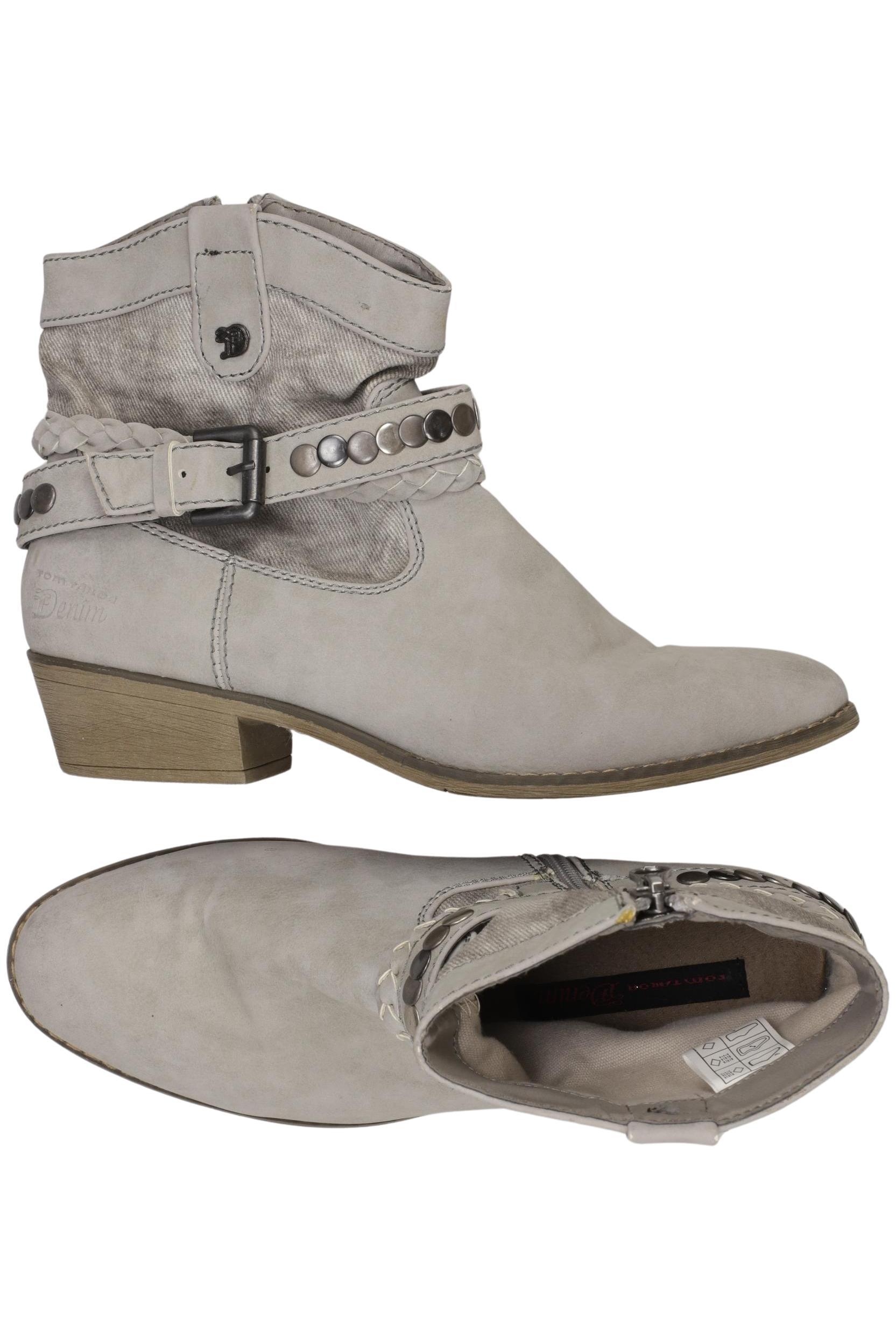 

Tom Tailor Damen Stiefelette, grau, Gr. 38