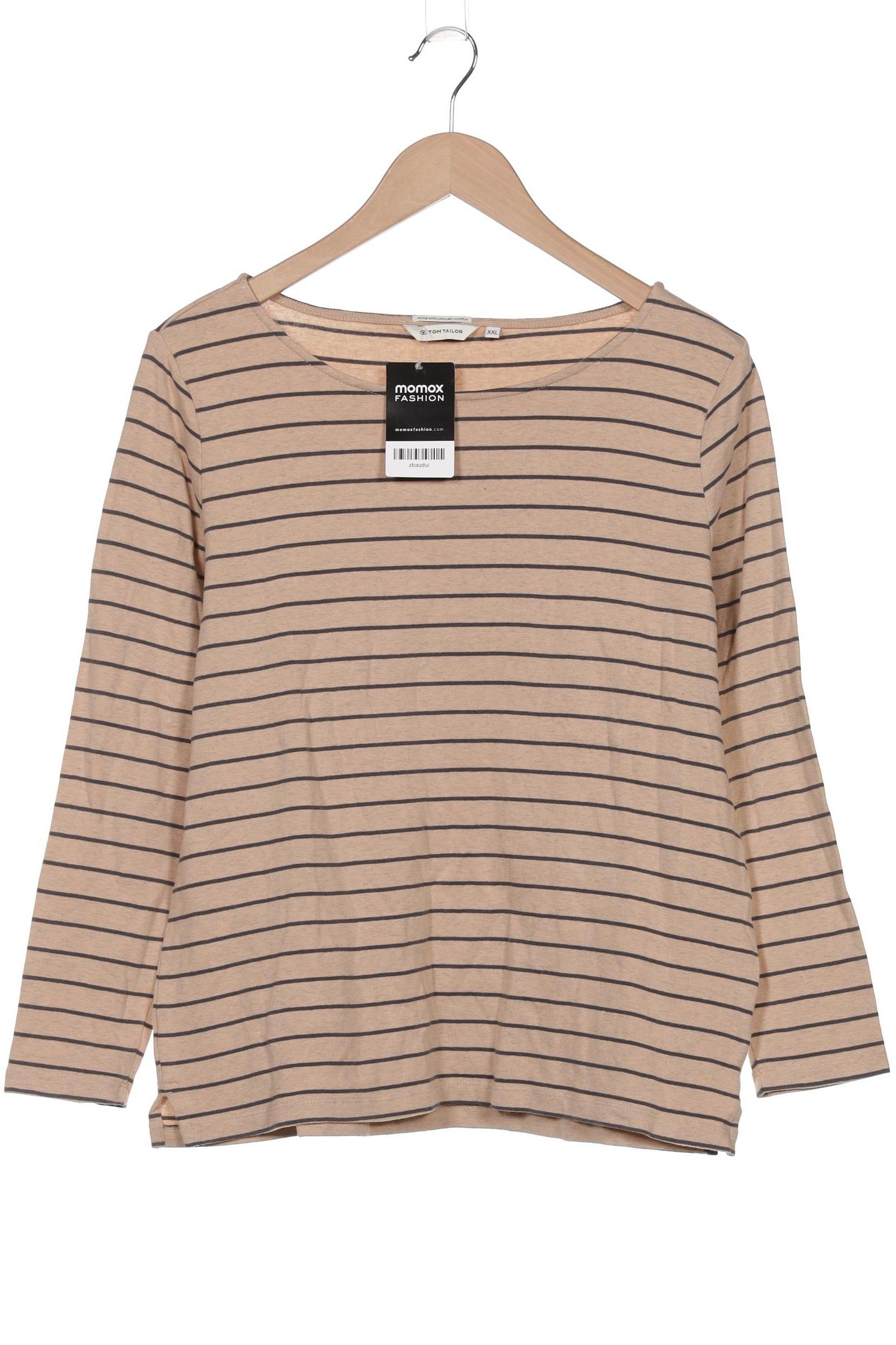 

Tom Tailor Damen Langarmshirt, beige, Gr. 46