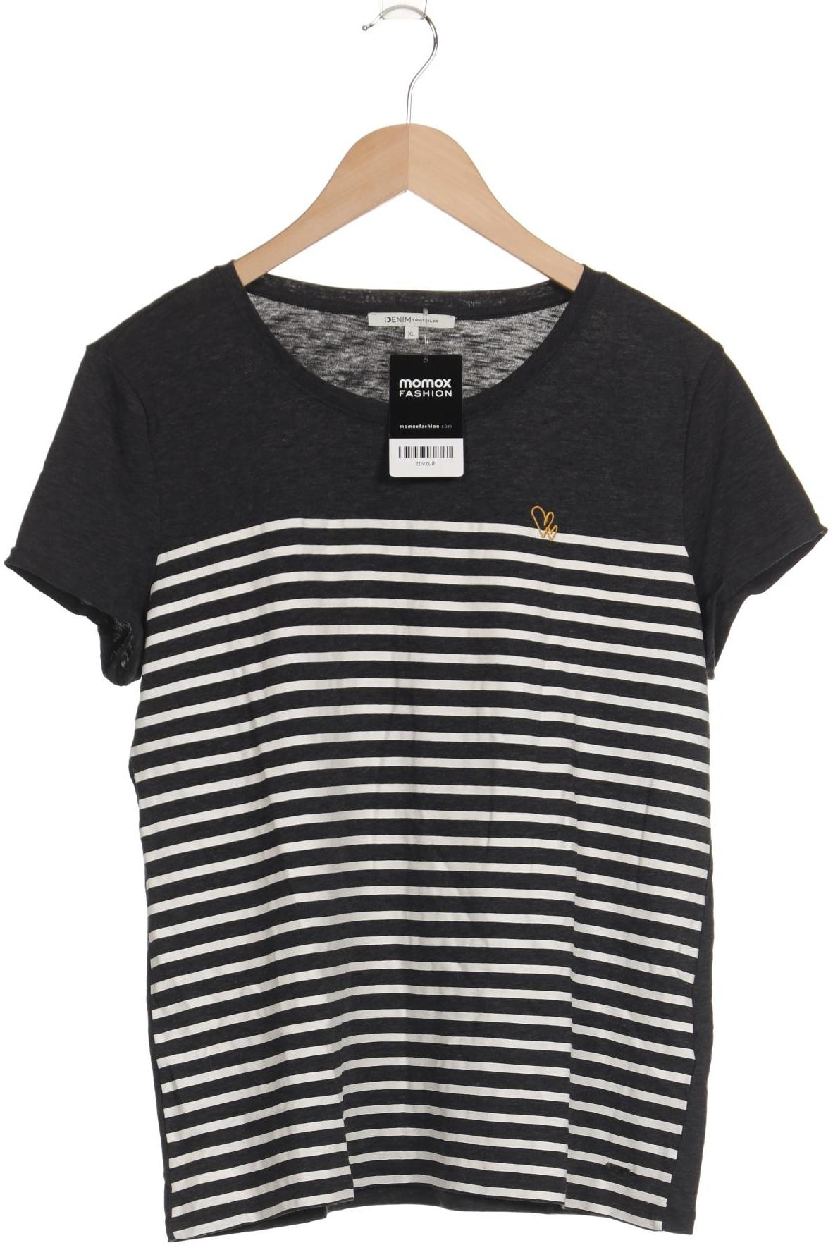 

Tom Tailor Damen T-Shirt, grau, Gr. 44