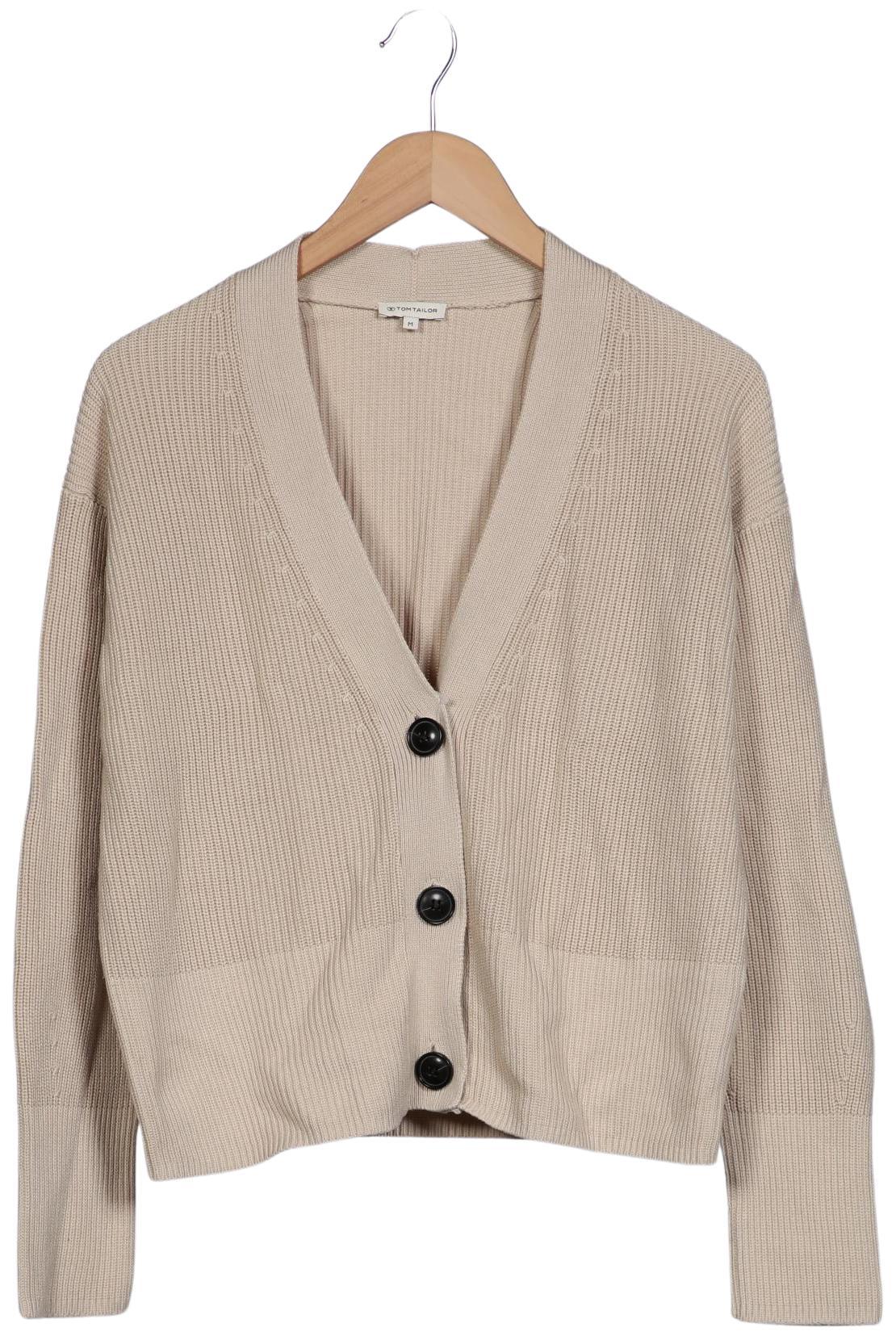 

Tom Tailor Damen Strickjacke, beige, Gr. 38