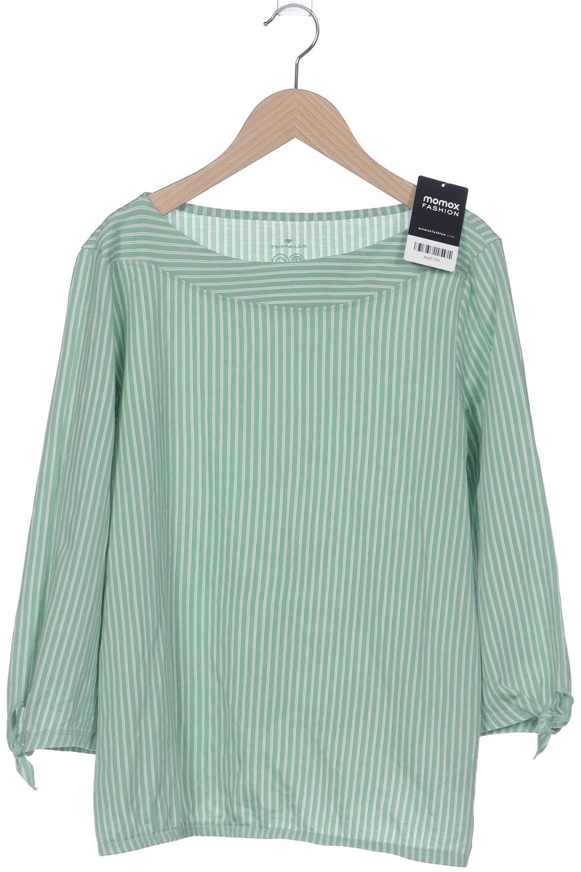 

Tom Tailor Damen Langarmshirt, grün, Gr. 38