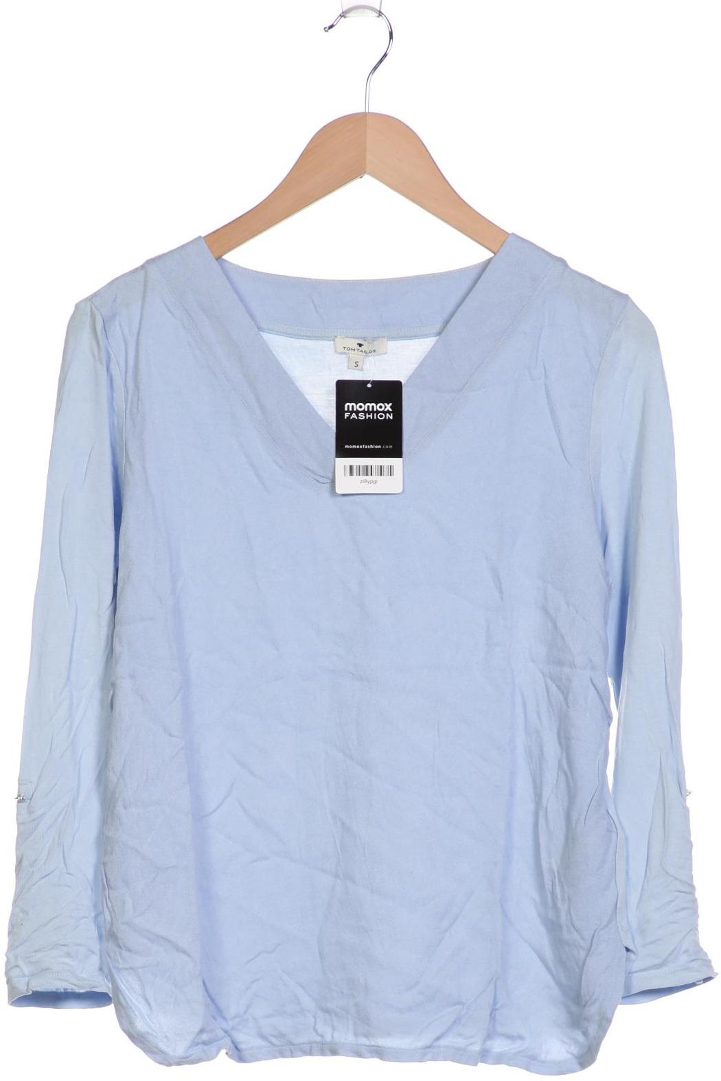 

Tom Tailor Damen Langarmshirt, hellblau, Gr. 36