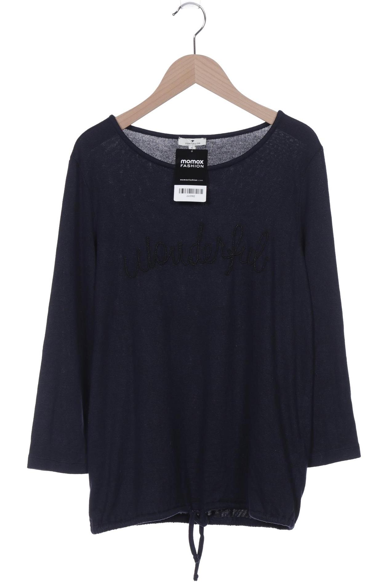 

Tom Tailor Damen Langarmshirt, marineblau, Gr. 36