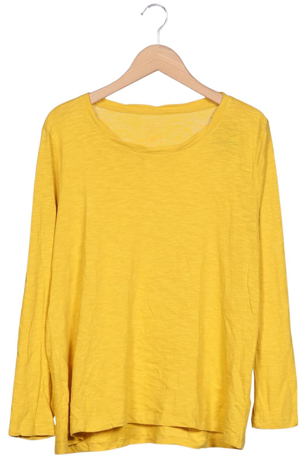 

Tom Tailor Damen Langarmshirt, gelb, Gr. 48