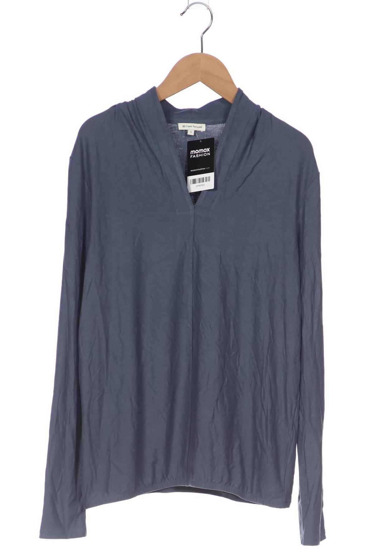 

Tom Tailor Damen Langarmshirt, blau, Gr. 36