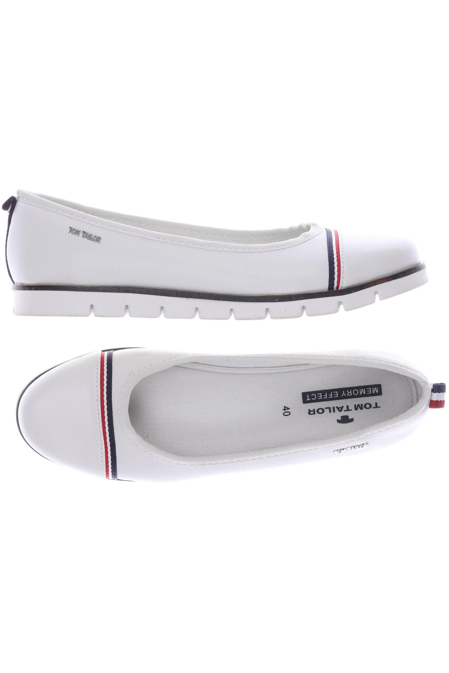 

Tom Tailor Damen Ballerinas, cremeweiß