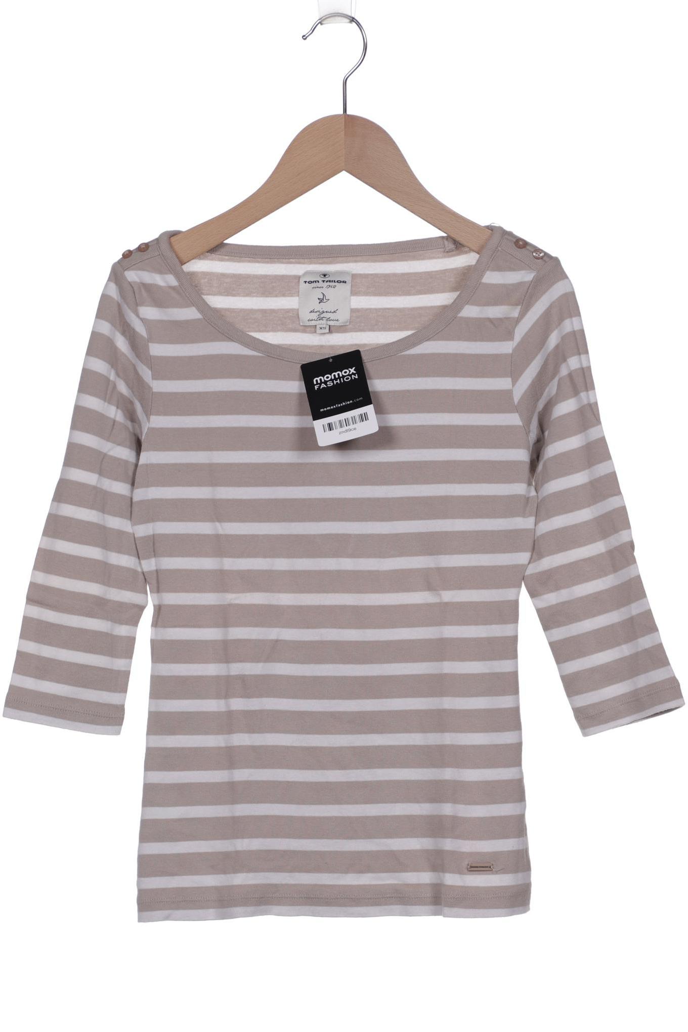 

Tom Tailor Damen Langarmshirt, beige