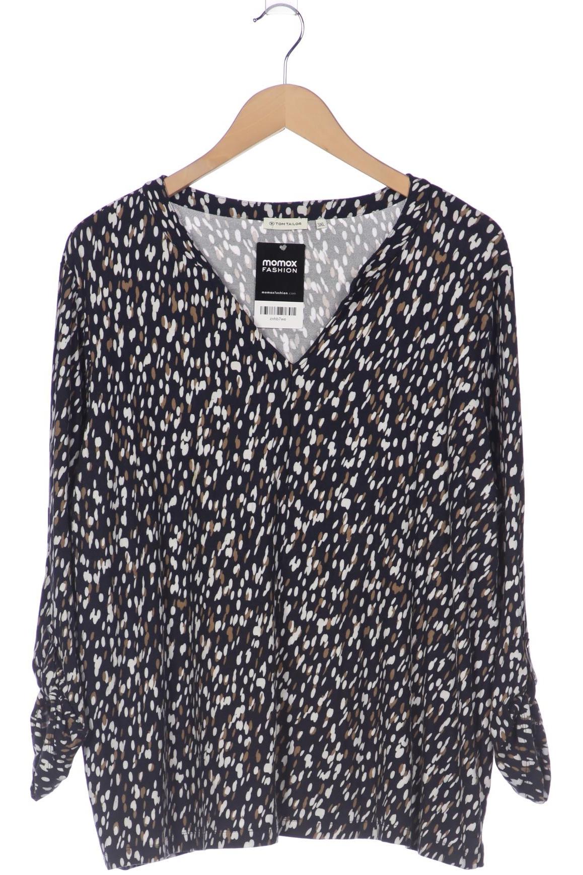 

Tom Tailor Damen Langarmshirt, marineblau, Gr. 48