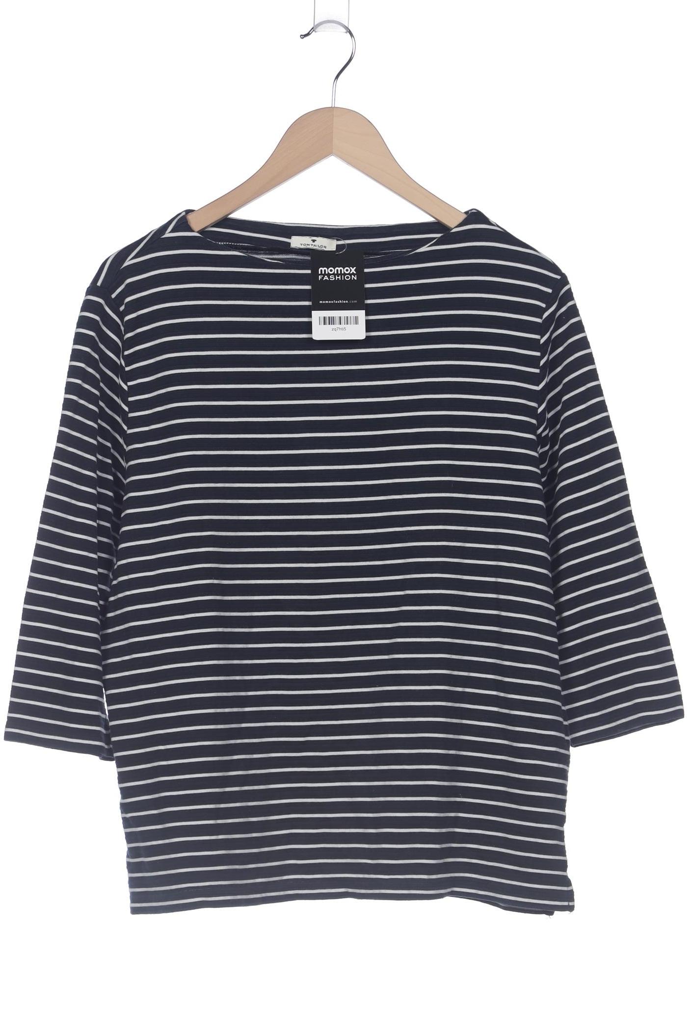 

Tom Tailor Damen Langarmshirt, marineblau, Gr. 48