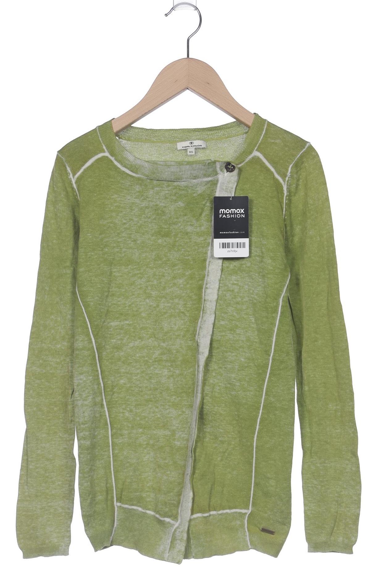 

Tom Tailor Damen Strickjacke, grün, Gr. 34