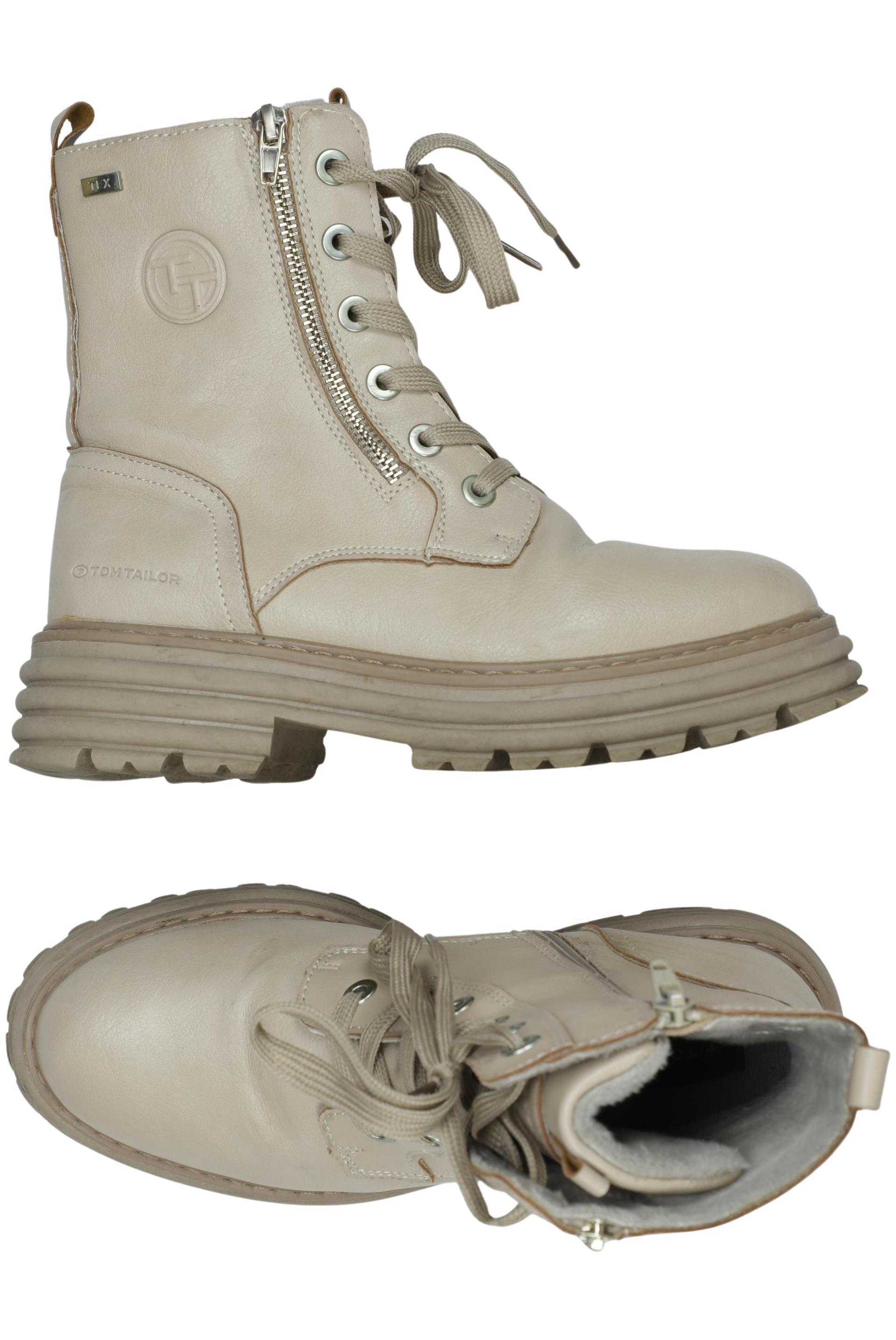 

Tom Tailor Damen Stiefelette, beige, Gr. 37