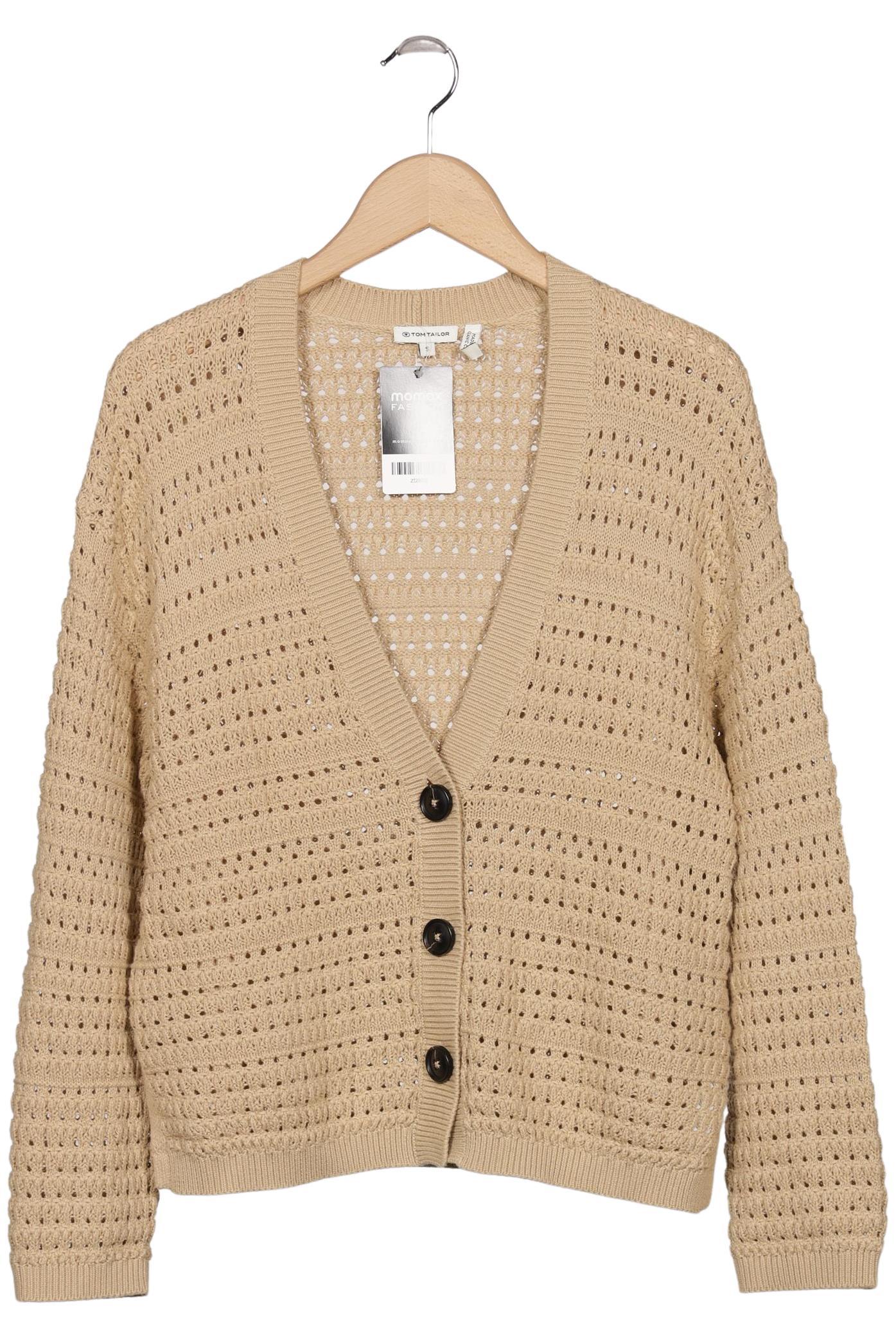 

Tom Tailor Damen Strickjacke, beige, Gr. 36