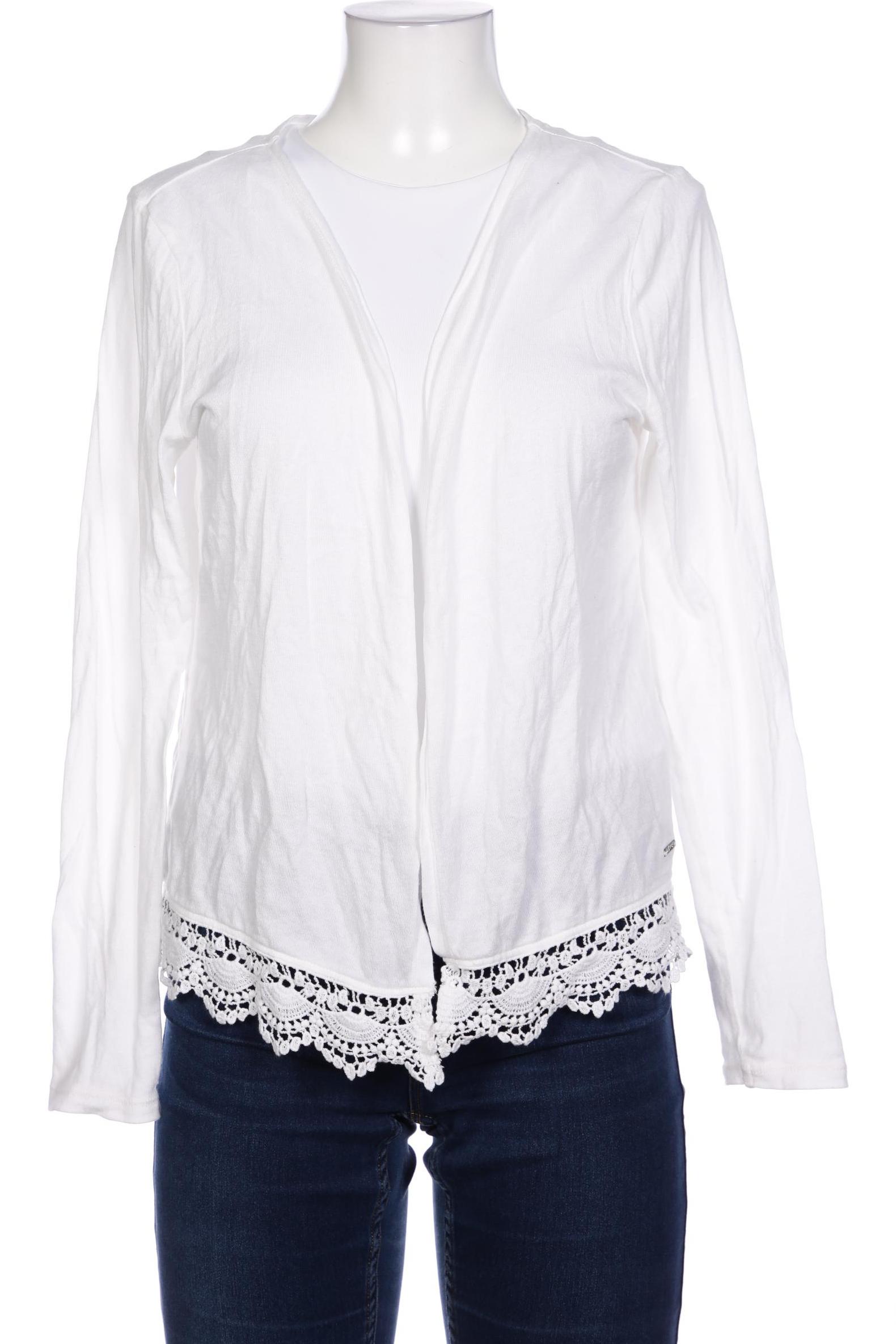 

Tom Tailor Damen Strickjacke, weiß, Gr. 38