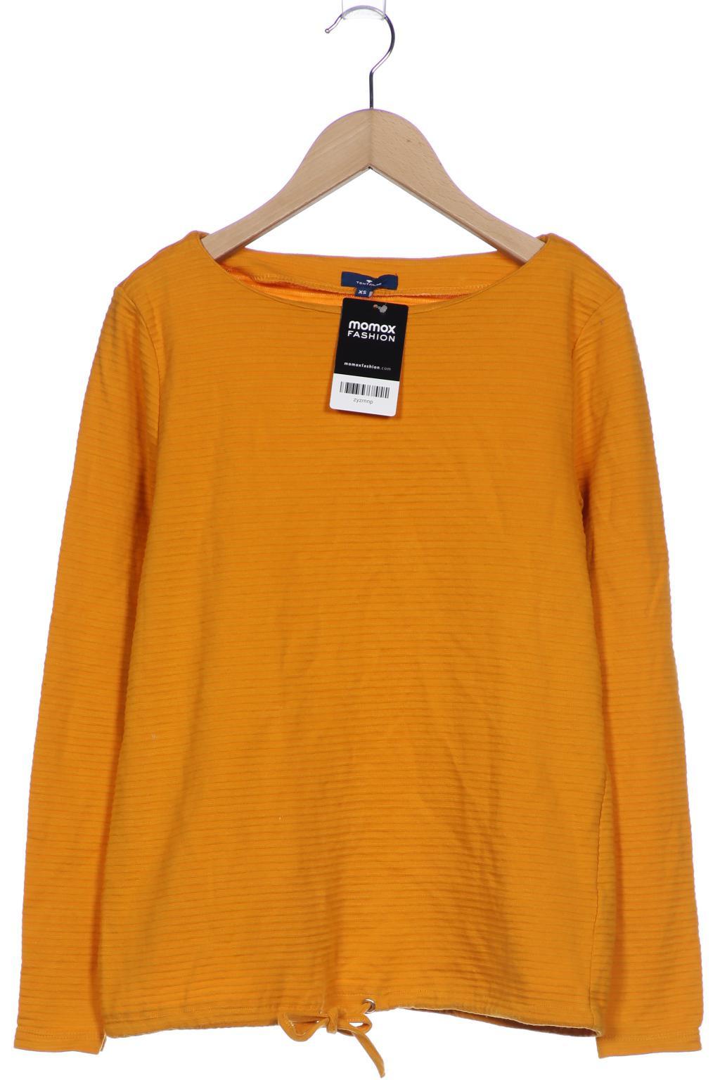 

Tom Tailor Damen Langarmshirt, orange, Gr. 34