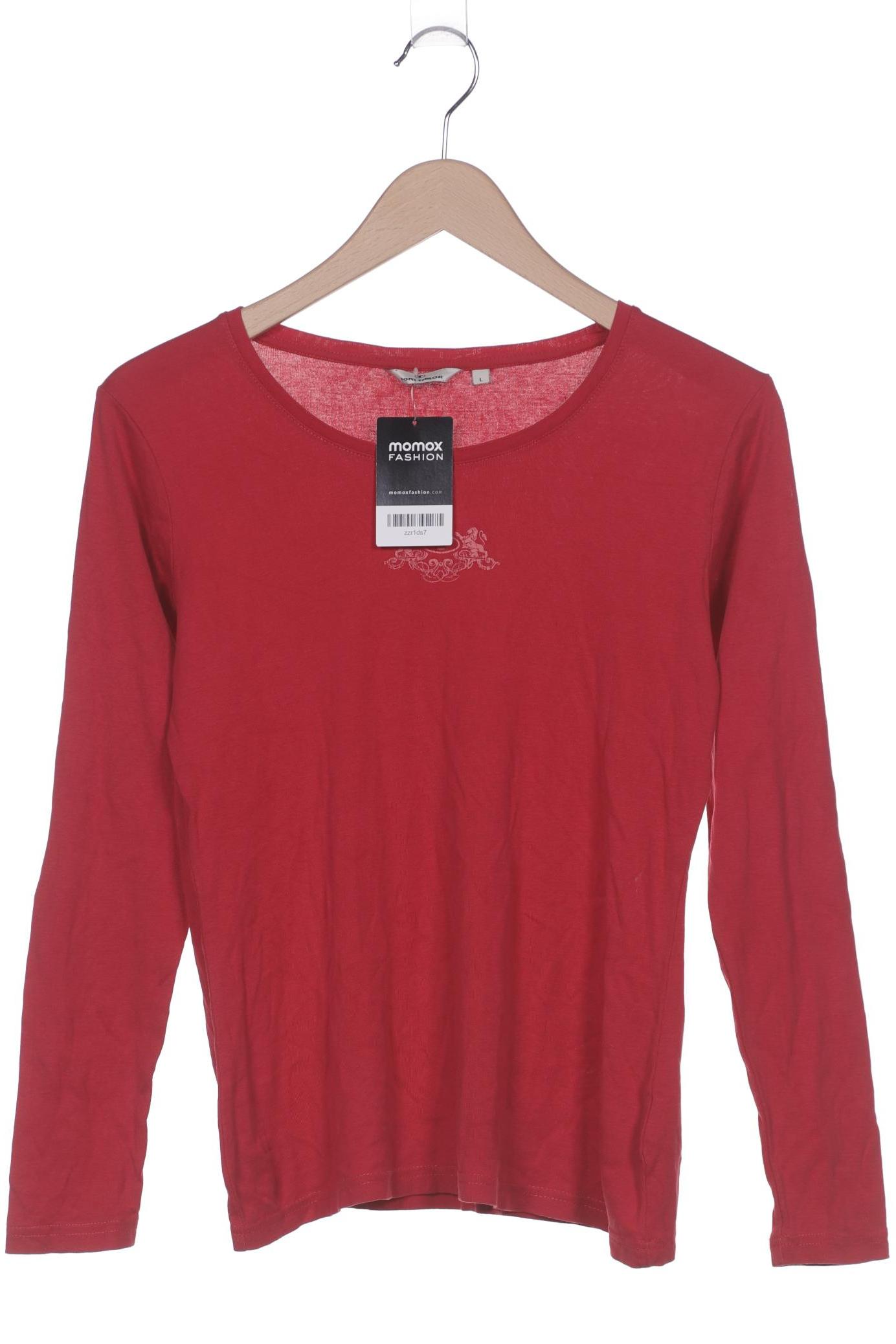 

Tom Tailor Damen Langarmshirt, rot, Gr. 42