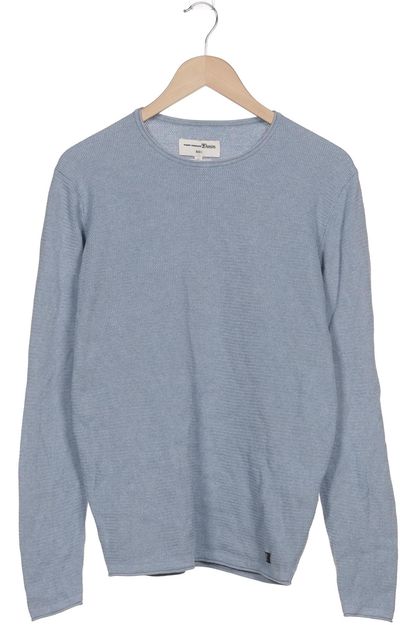 

TOM Tailor Denim Herren Pullover, blau, Gr. 48