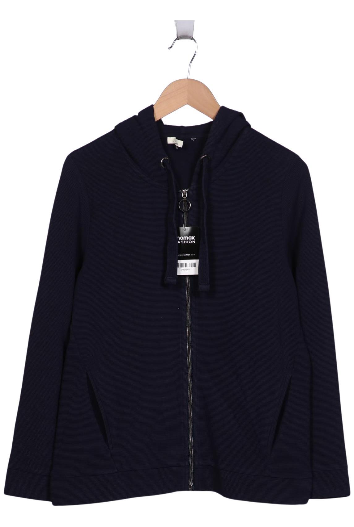 

TOM Tailor Denim Damen Kapuzenpullover, marineblau, Gr. 44