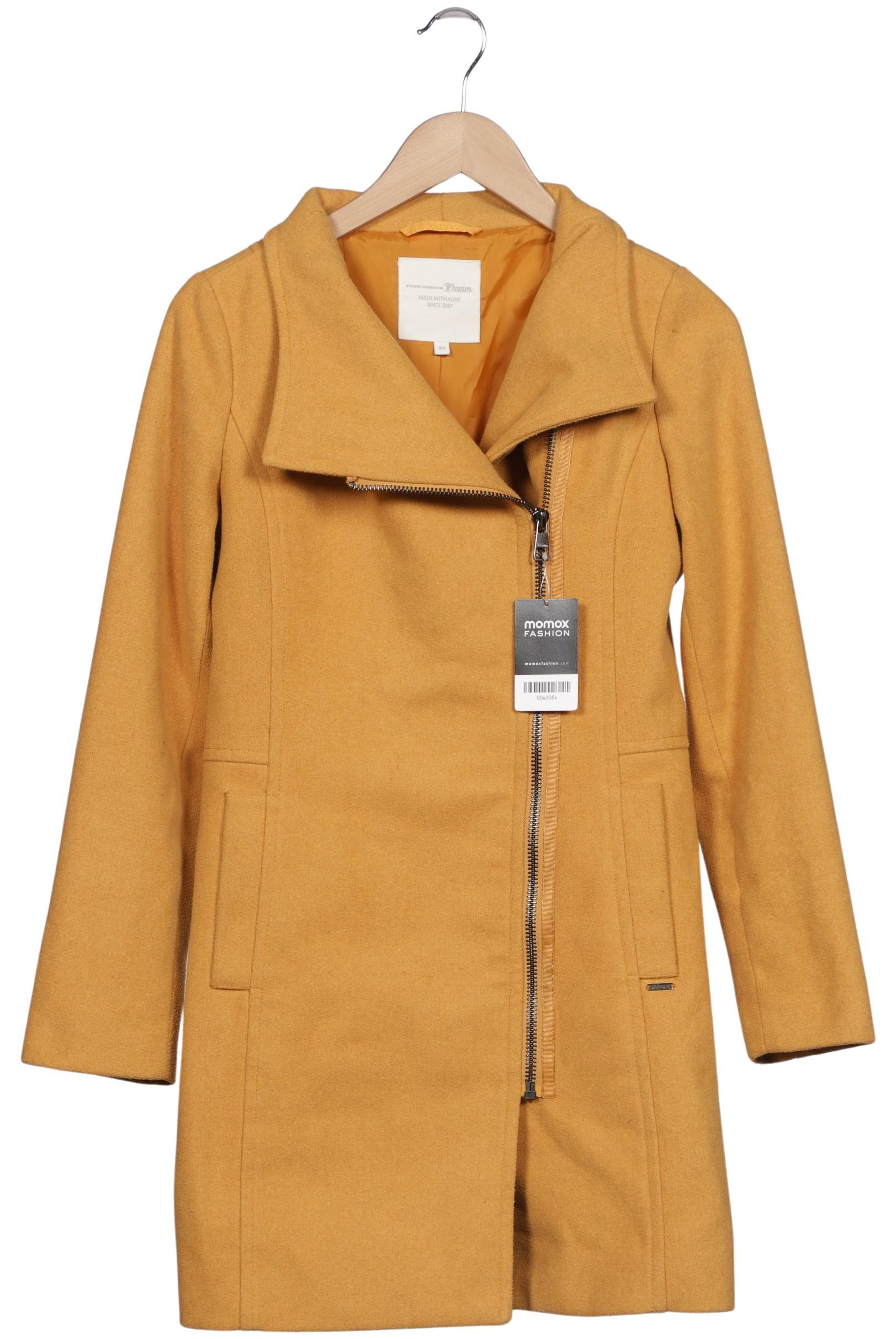 

TOM Tailor Denim Damen Mantel, gelb, Gr. 34