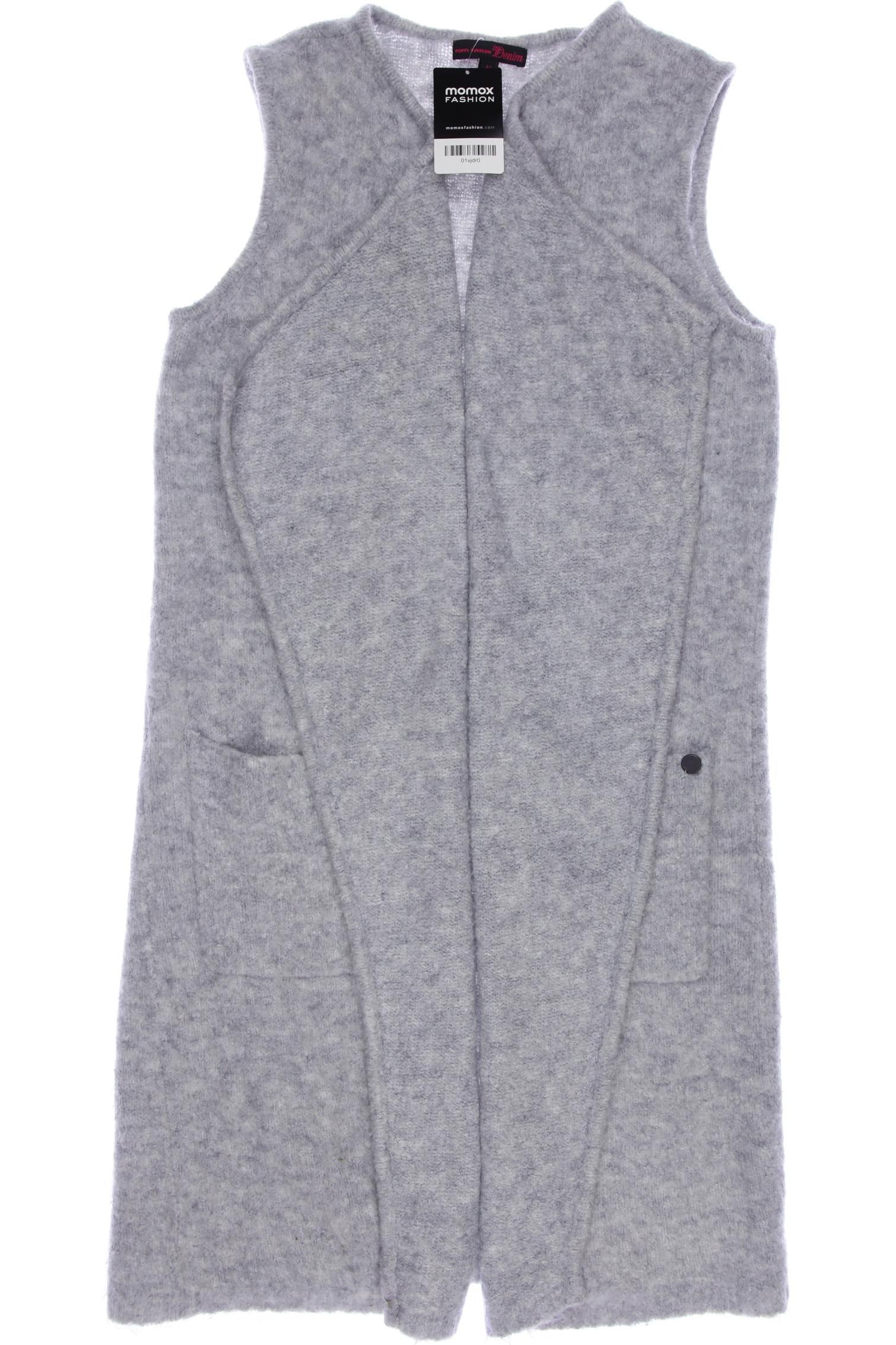 

TOM Tailor Denim Damen Weste, grau, Gr. 38