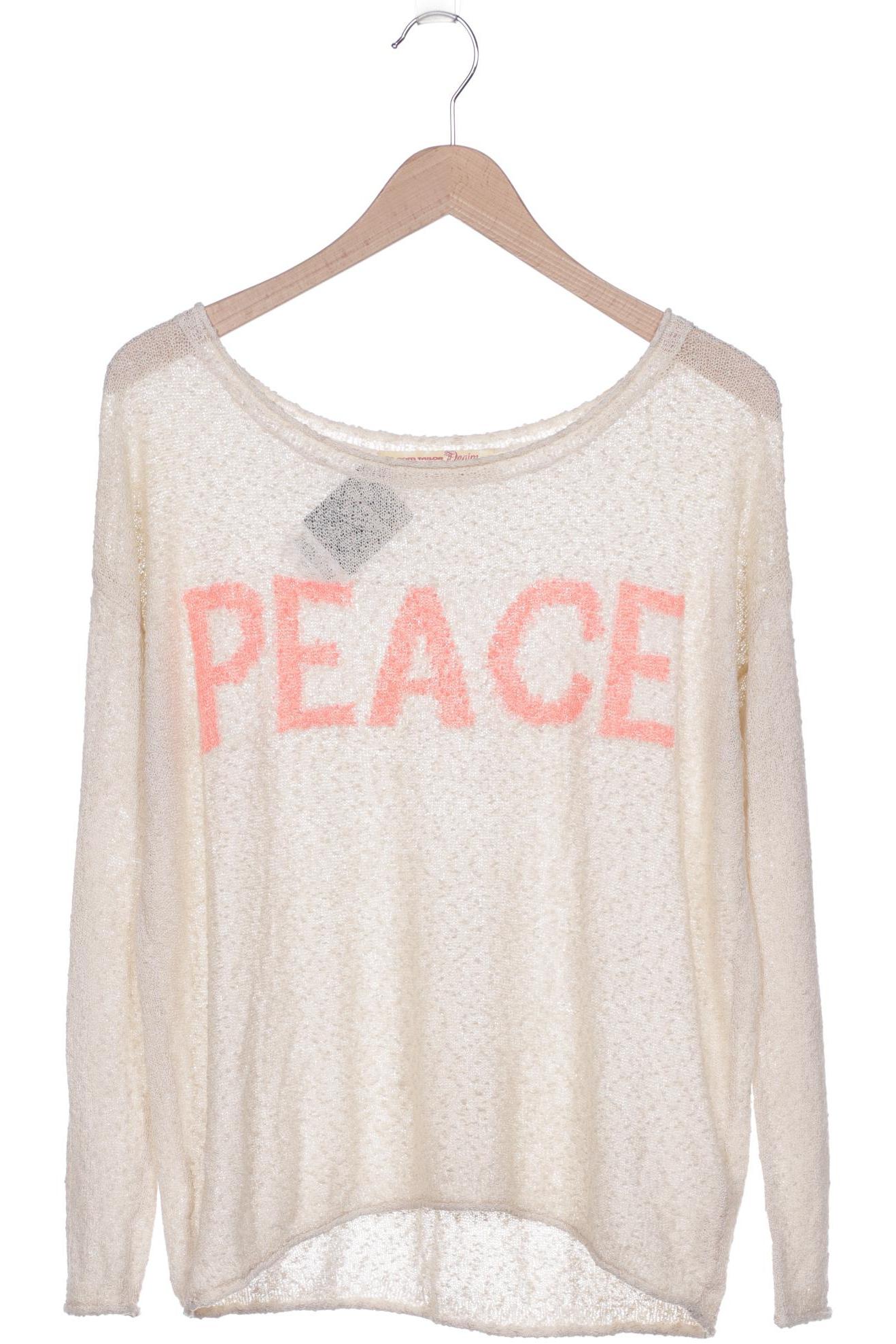 

TOM TAILOR Denim Damen Pullover, cremeweiß