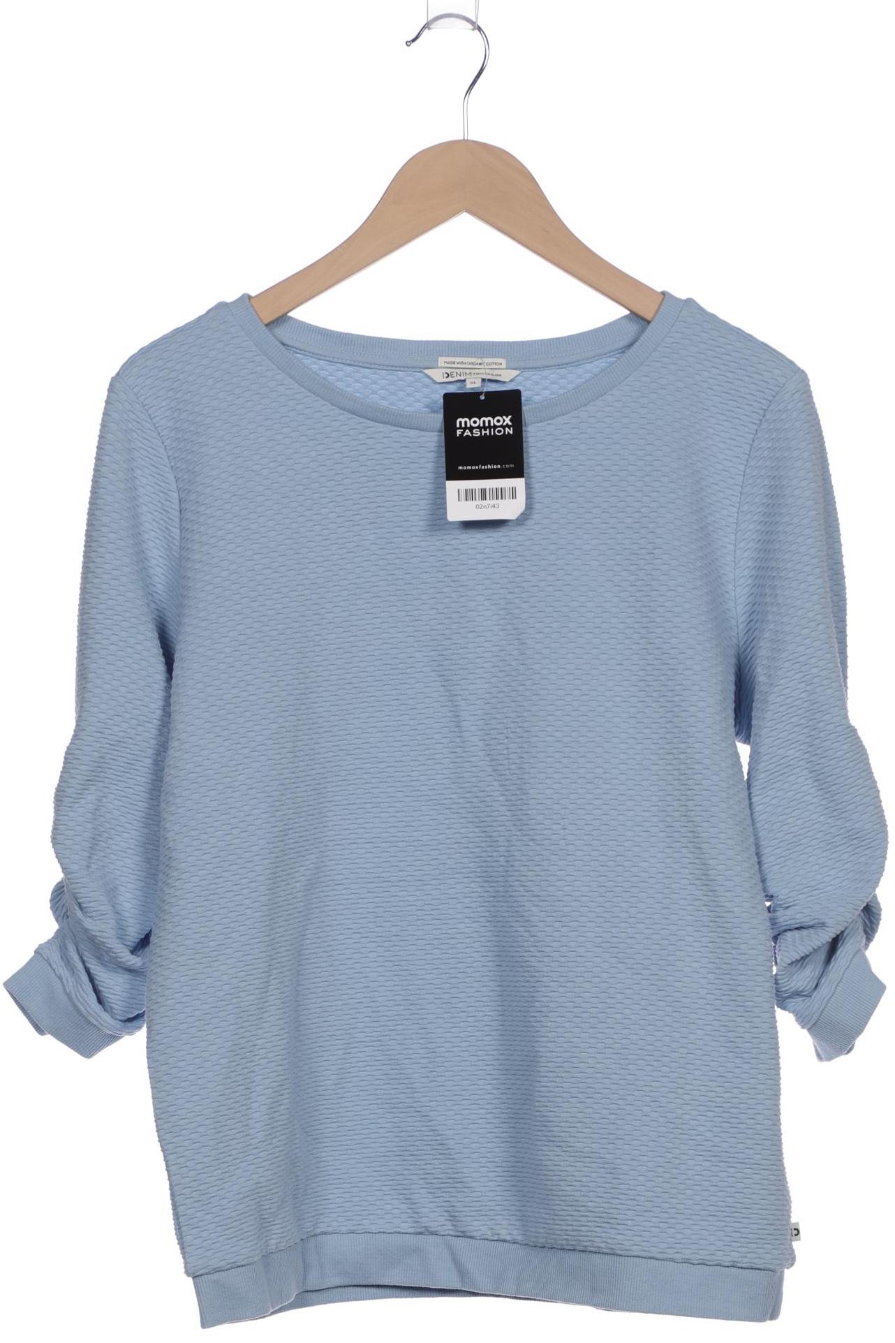 

TOM Tailor Denim Damen Sweatshirt, hellblau, Gr. 44