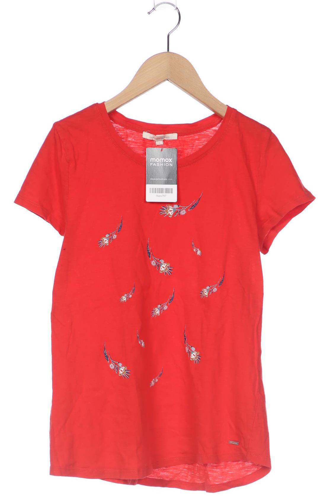 

TOM Tailor Denim Damen T-Shirt, rot, Gr. 36