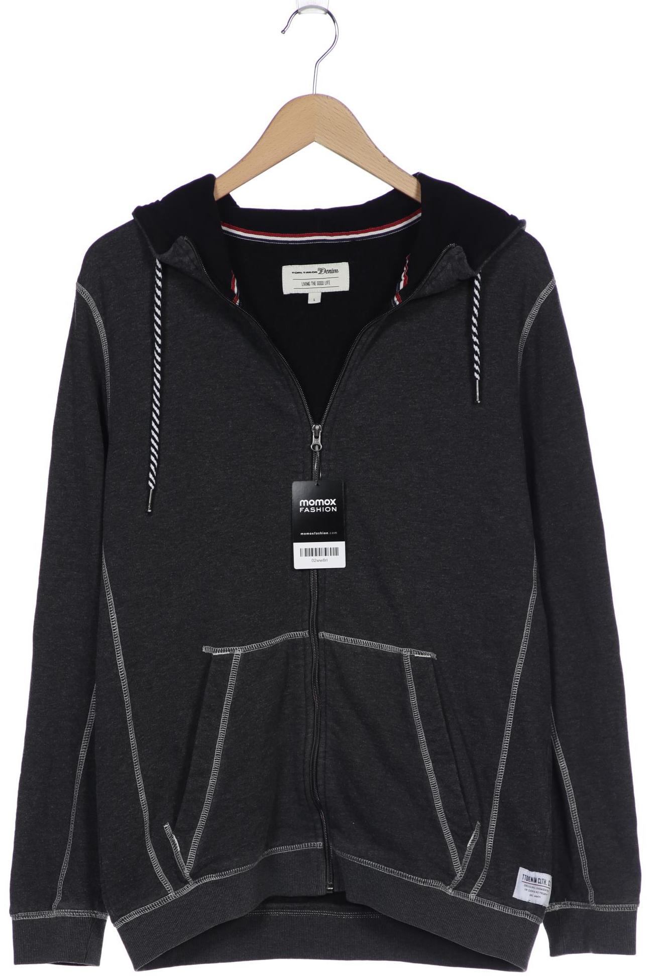 

TOM Tailor Denim Herren Kapuzenpullover, grau, Gr. 52