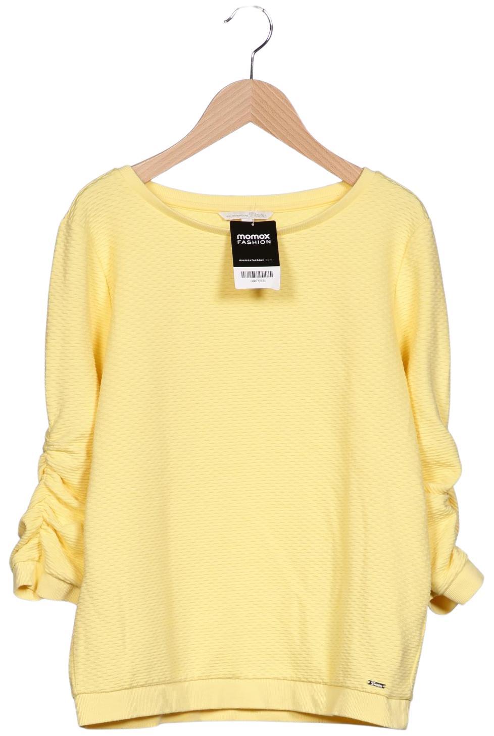 

TOM Tailor Denim Damen Sweatshirt, gelb, Gr. 38