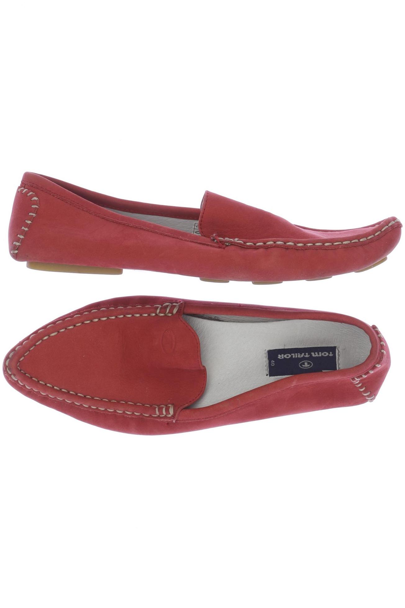 

TOM Tailor Denim Damen Halbschuh, rot, Gr. 40