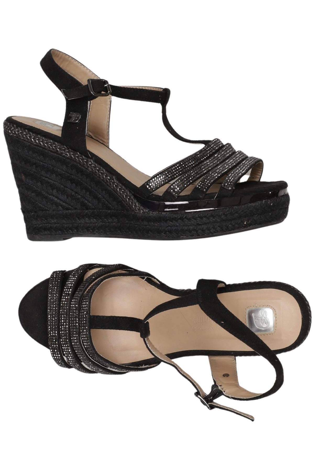 

TOM Tailor Denim Damen Sandale, schwarz, Gr. 40