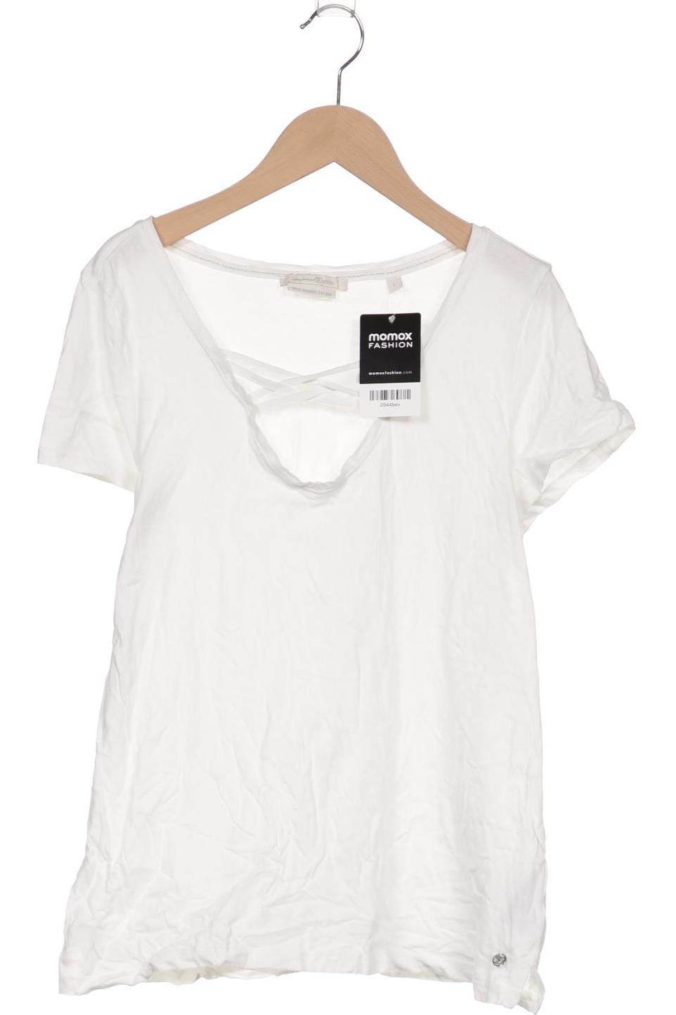 

TOM TAILOR Denim Damen T-Shirt, weiß