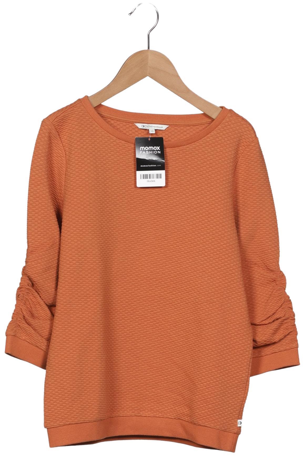 

TOM Tailor Denim Damen Sweatshirt, orange, Gr. 34