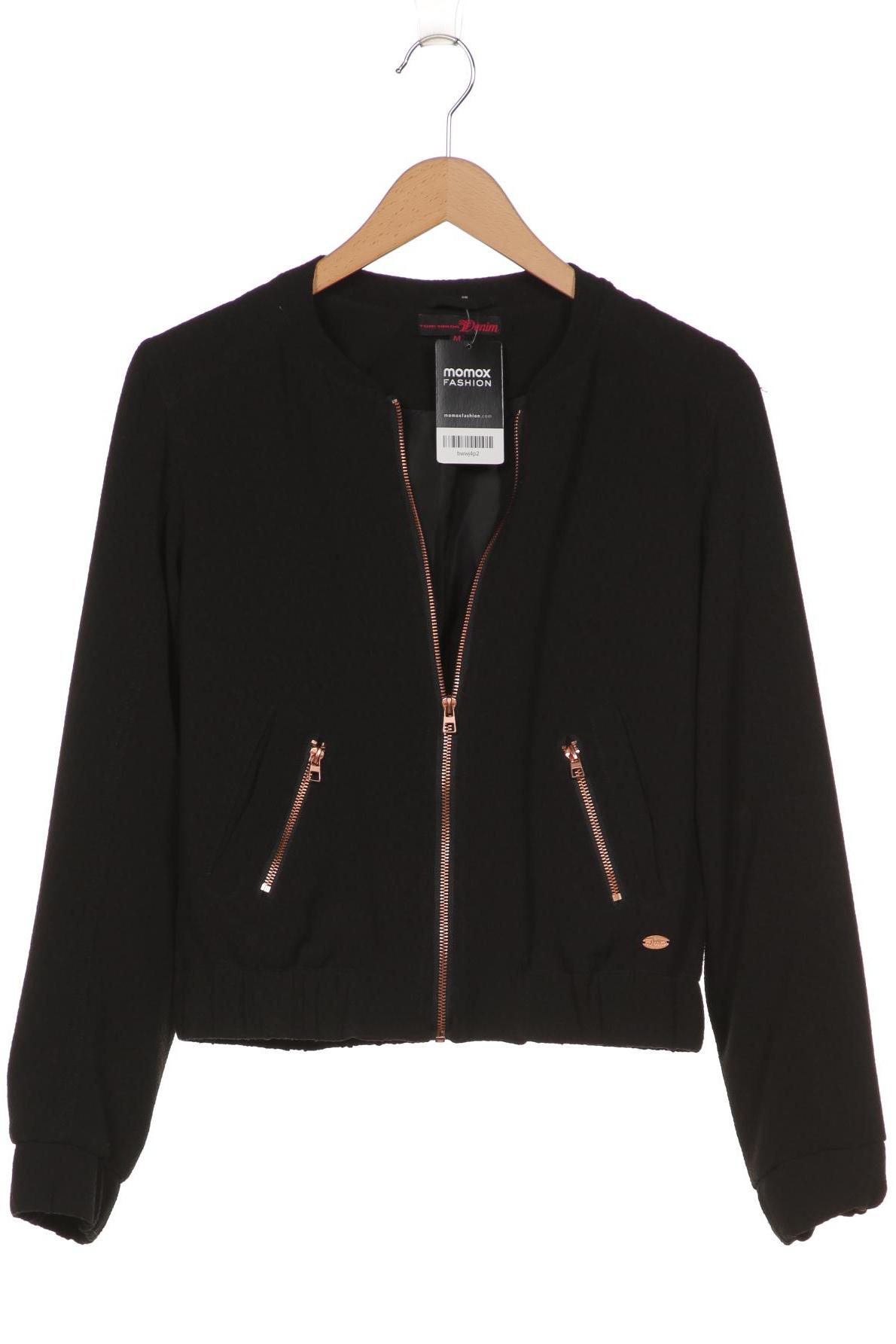 

TOM Tailor Denim Damen Jacke, schwarz, Gr. 38