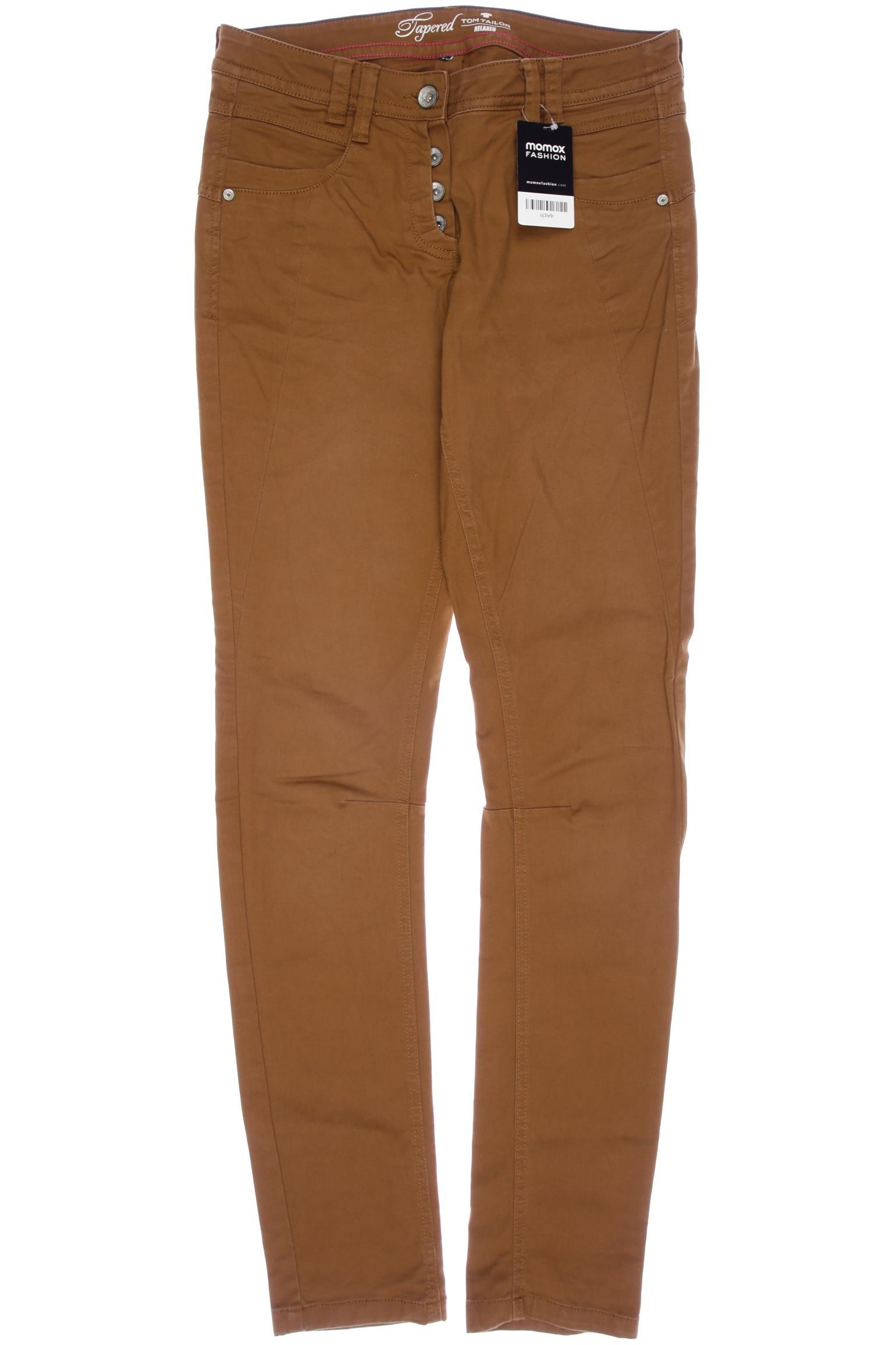 

TOM Tailor Denim Damen Stoffhose, braun, Gr. 36