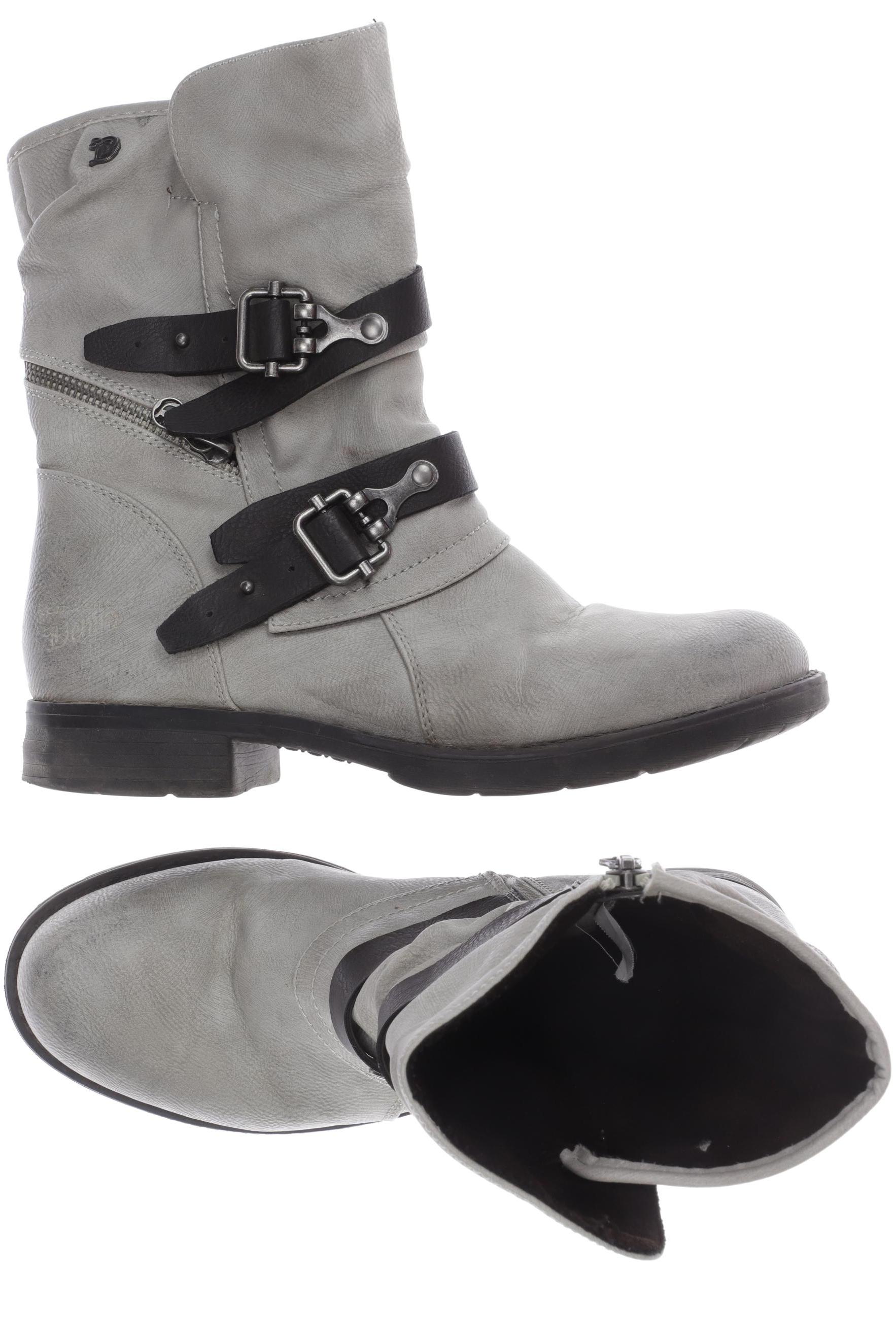 

TOM Tailor Denim Damen Stiefelette, grau, Gr. 38
