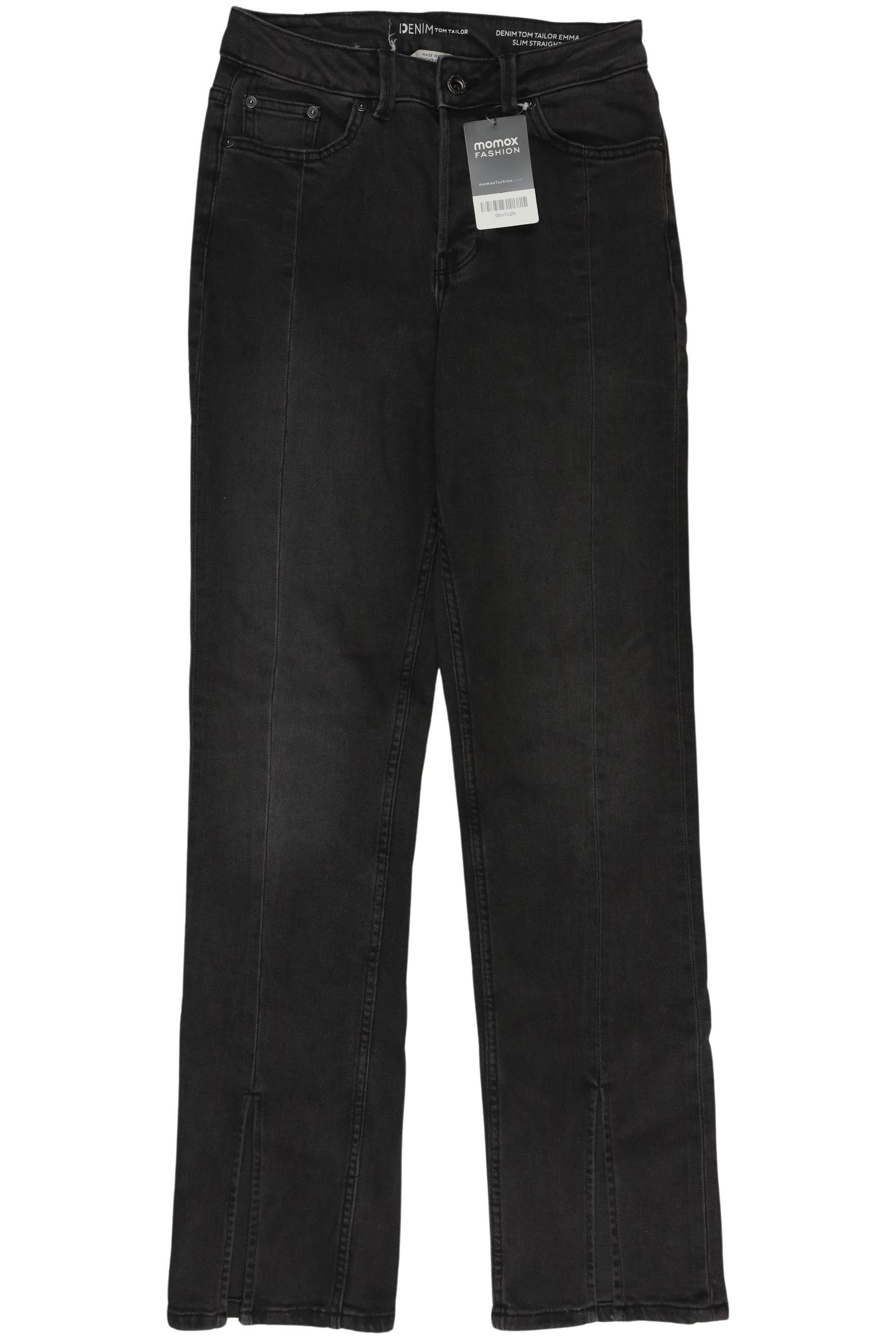 

TOM Tailor Denim Damen Jeans, schwarz, Gr. 25
