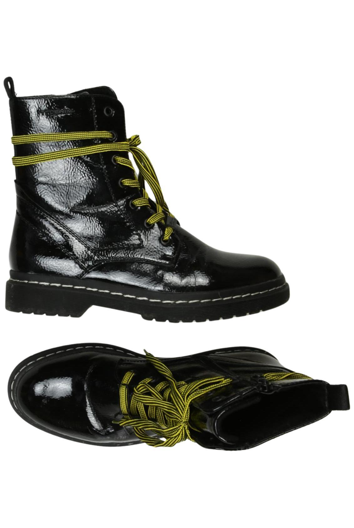 

TOM Tailor Denim Damen Stiefelette, schwarz, Gr. 38