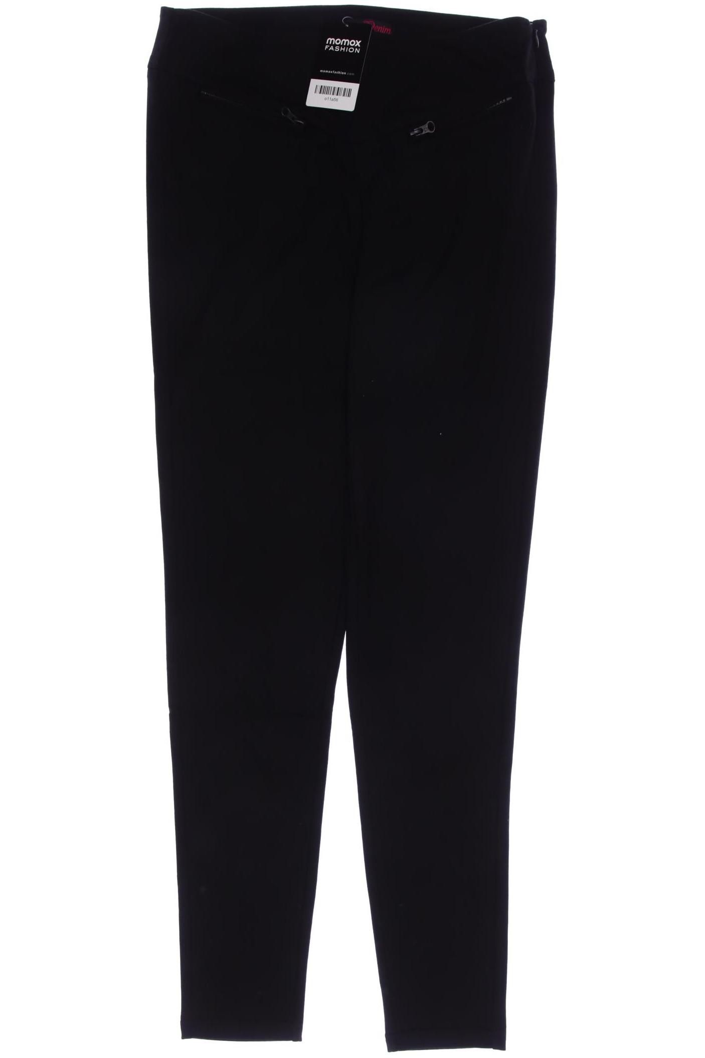 

TOM Tailor Denim Damen Stoffhose, schwarz, Gr. 30
