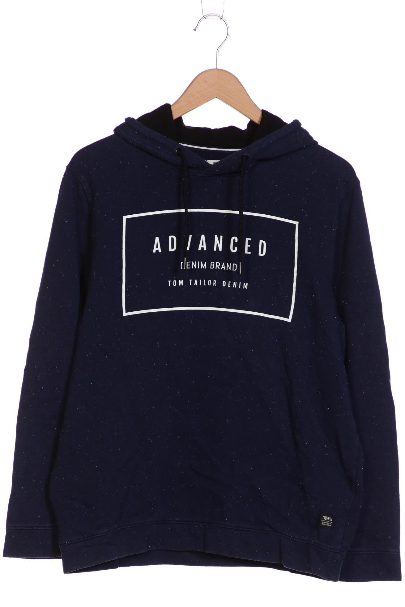 

TOM TAILOR Denim Herren Kapuzenpullover, marineblau