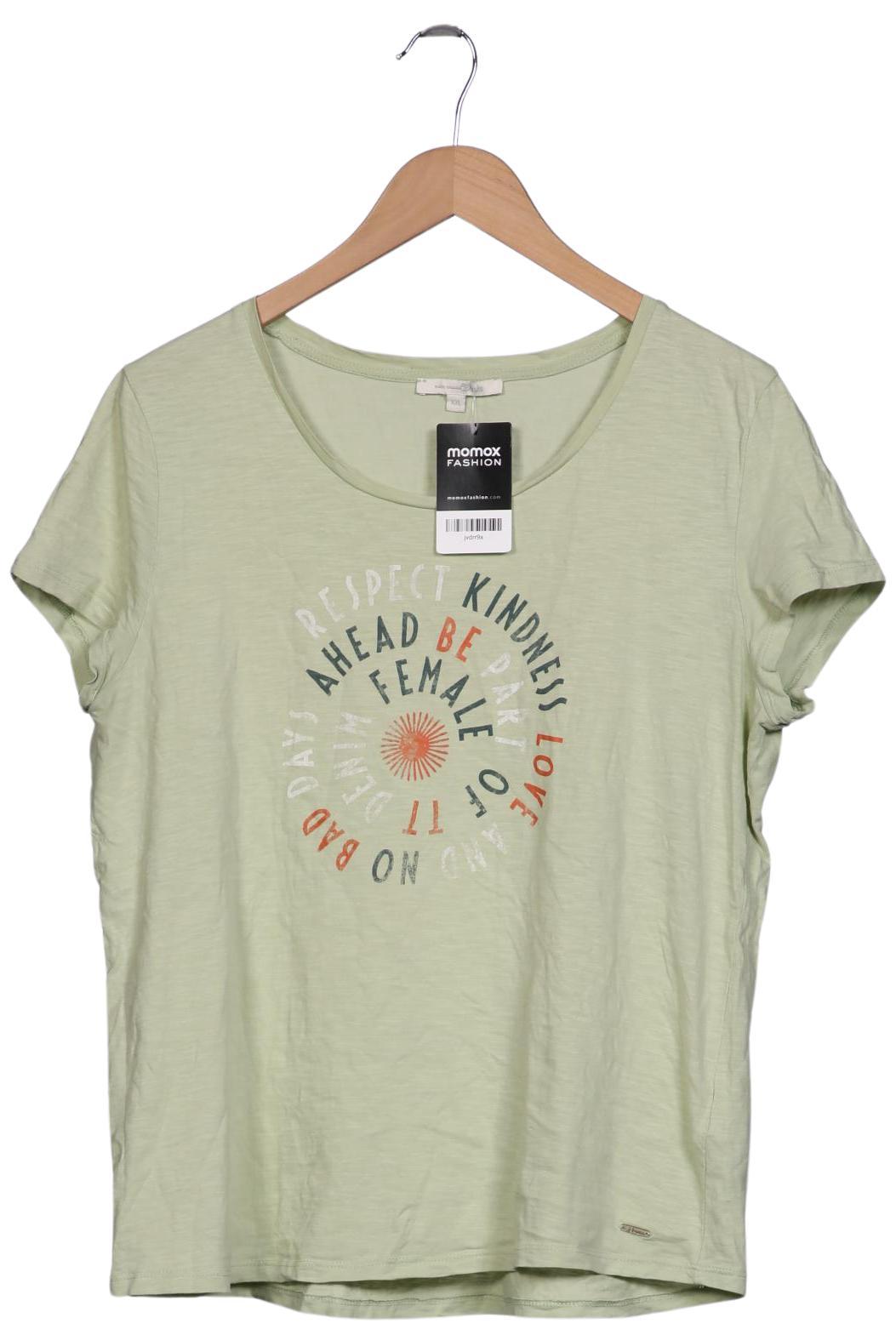 

TOM Tailor Denim Damen T-Shirt, hellgrün, Gr. 46