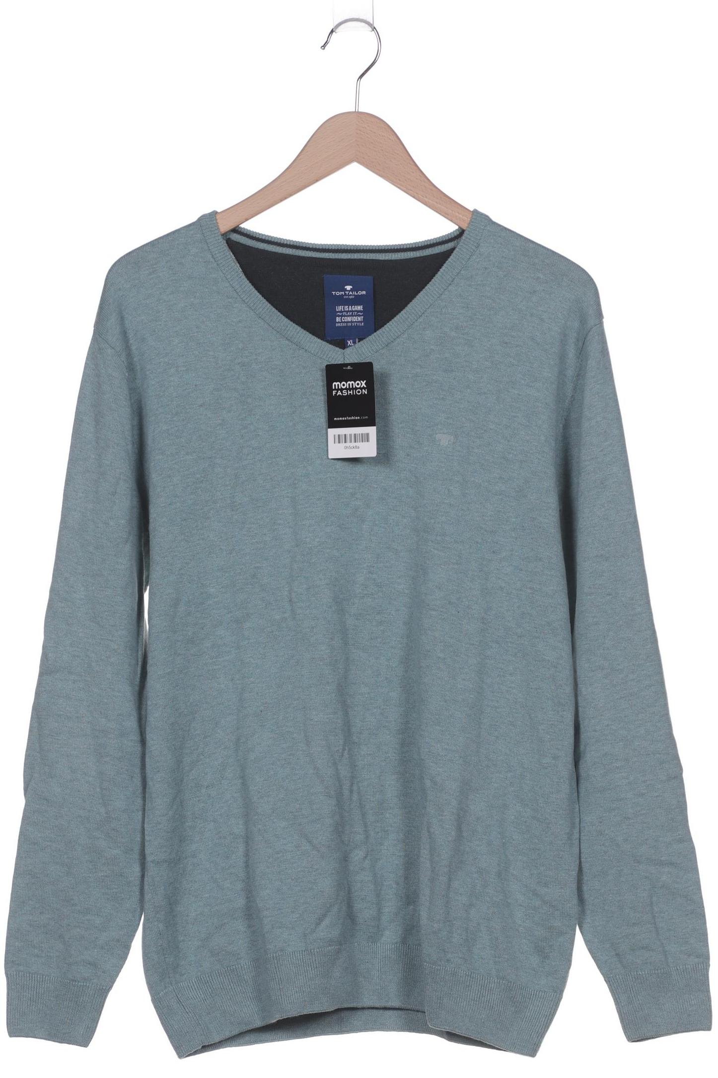 

TOM Tailor Denim Herren Pullover, türkis, Gr. 54