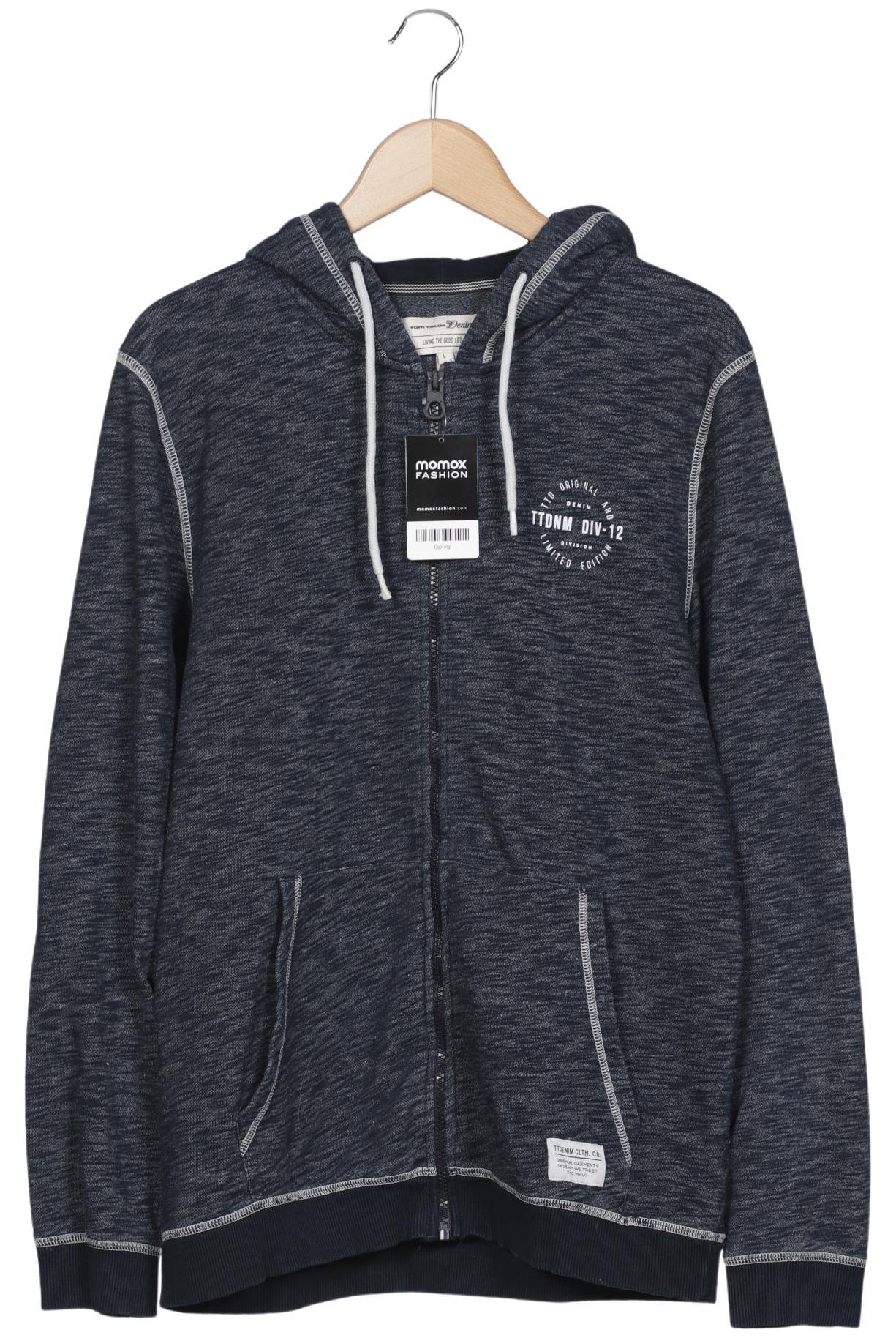 

TOM Tailor Denim Herren Kapuzenpullover, marineblau, Gr. 52