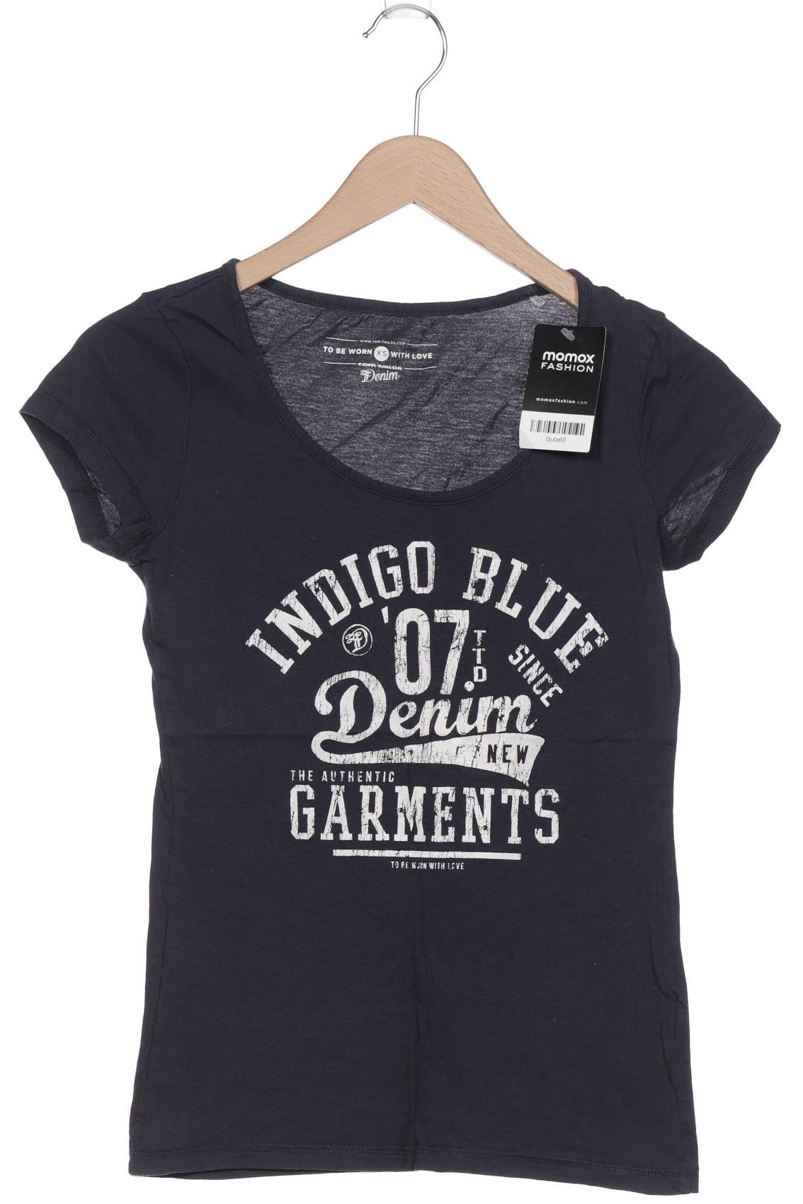

TOM TAILOR Denim Damen T-Shirt, marineblau