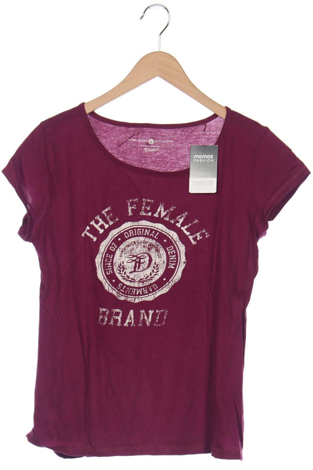 

TOM TAILOR Denim Damen T-Shirt, flieder