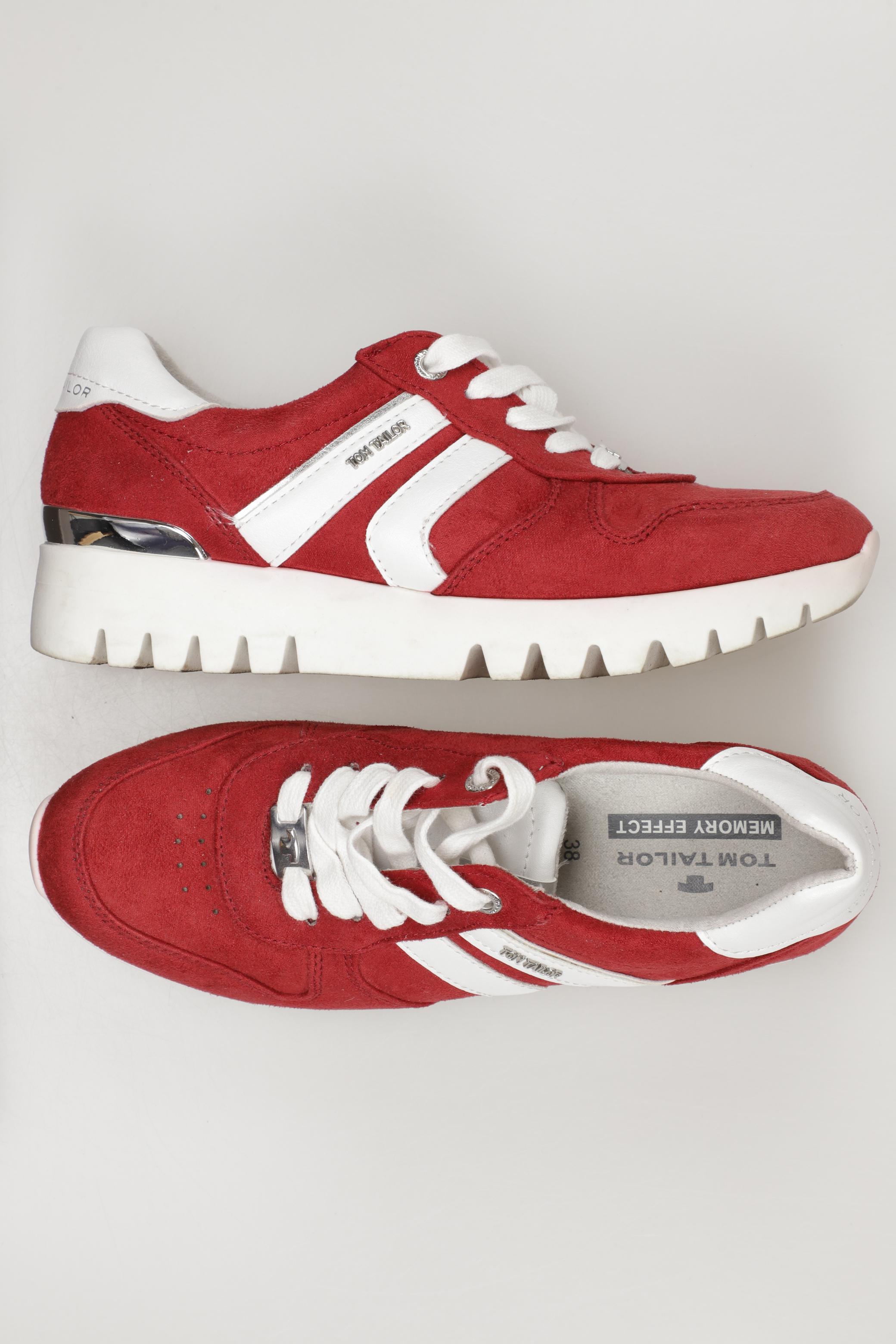 

TOM Tailor Denim Damen Sneakers, rot, Gr. 38