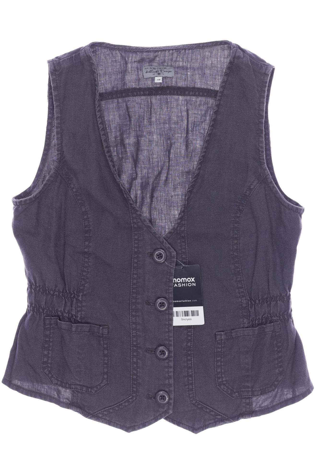 

TOM TAILOR Denim Damen Weste, grau